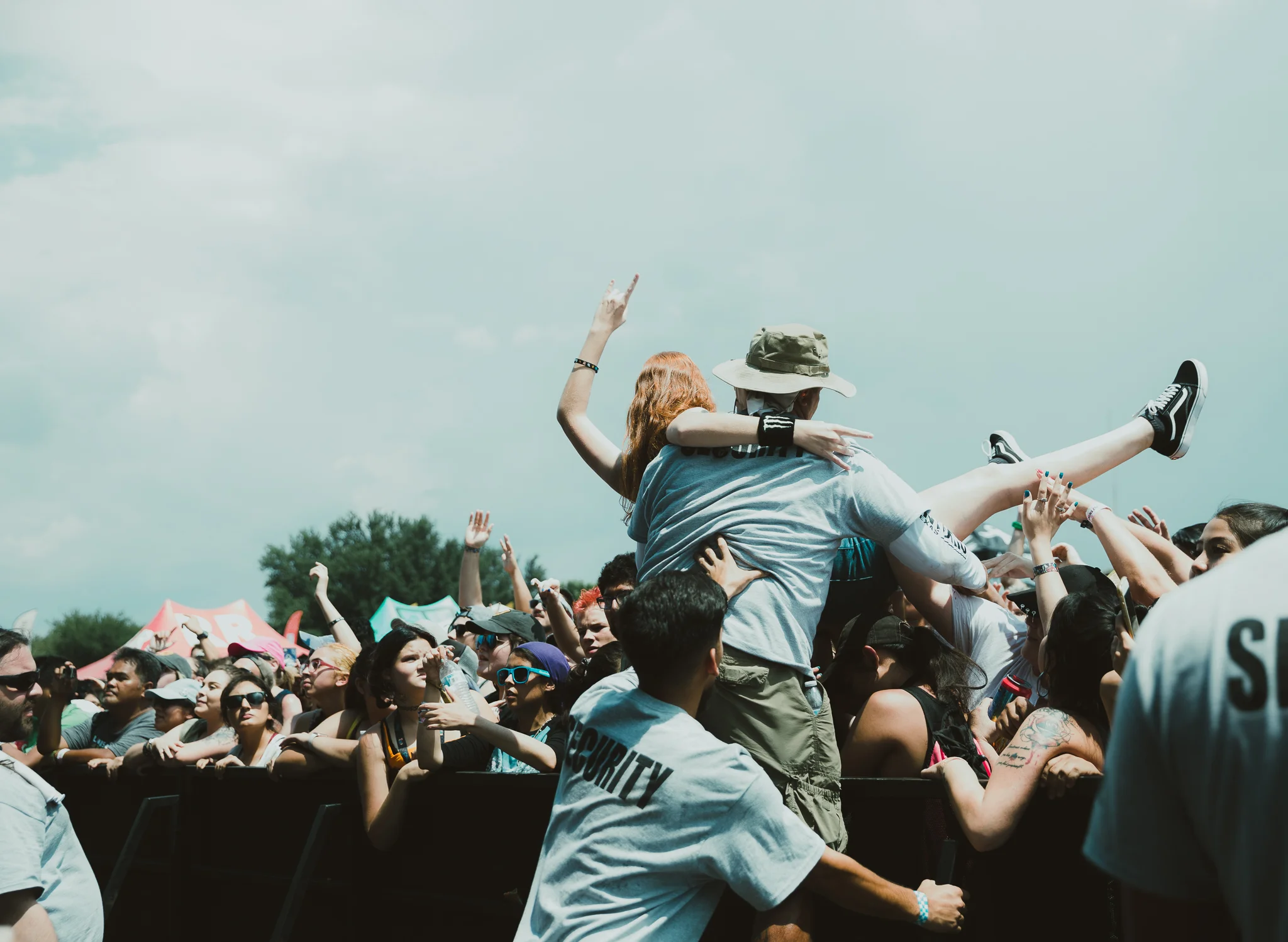 STATE CHAMPS PERFORMING AT VAN’S WARPED TOUR IN SAN ANTONIO, TX ON JULY 07, 2018.