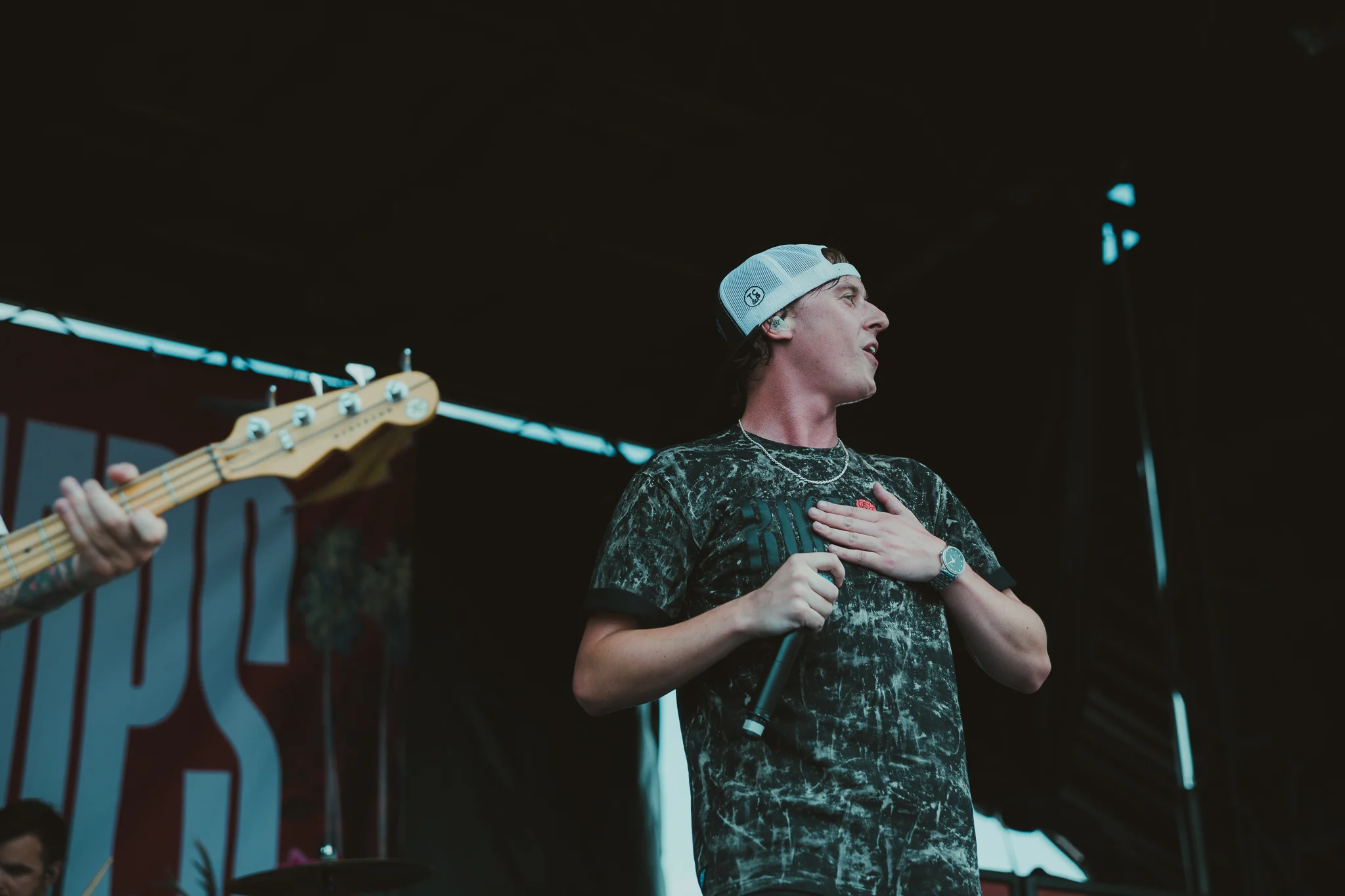 STATE CHAMPS PERFORMING AT VAN’S WARPED TOUR IN SAN ANTONIO, TX ON JULY 07, 2018.
