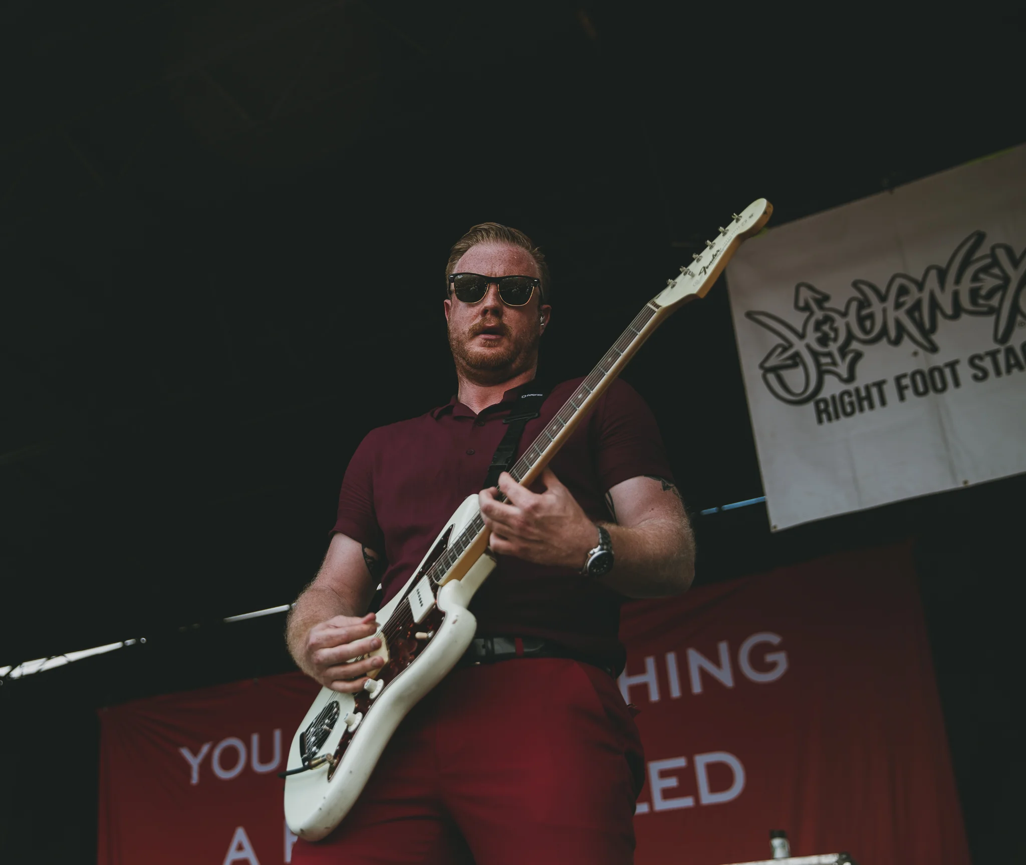 THE MAINE PERFORMING AT VAN’S WARPED TOUR IN SAN ANTONIO, TX ON JULY 07, 2018.
