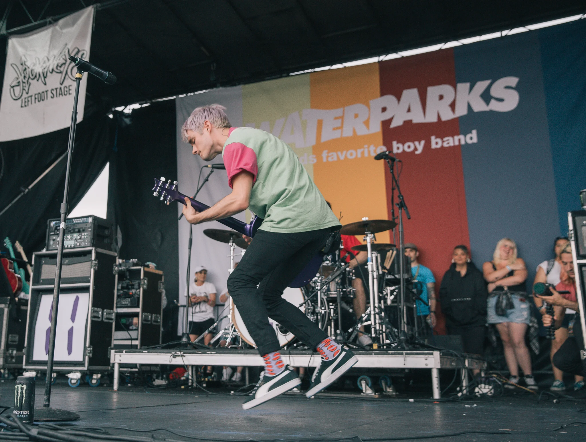 Waterparks at Warped Tour 2018 in San Antonio, TX.