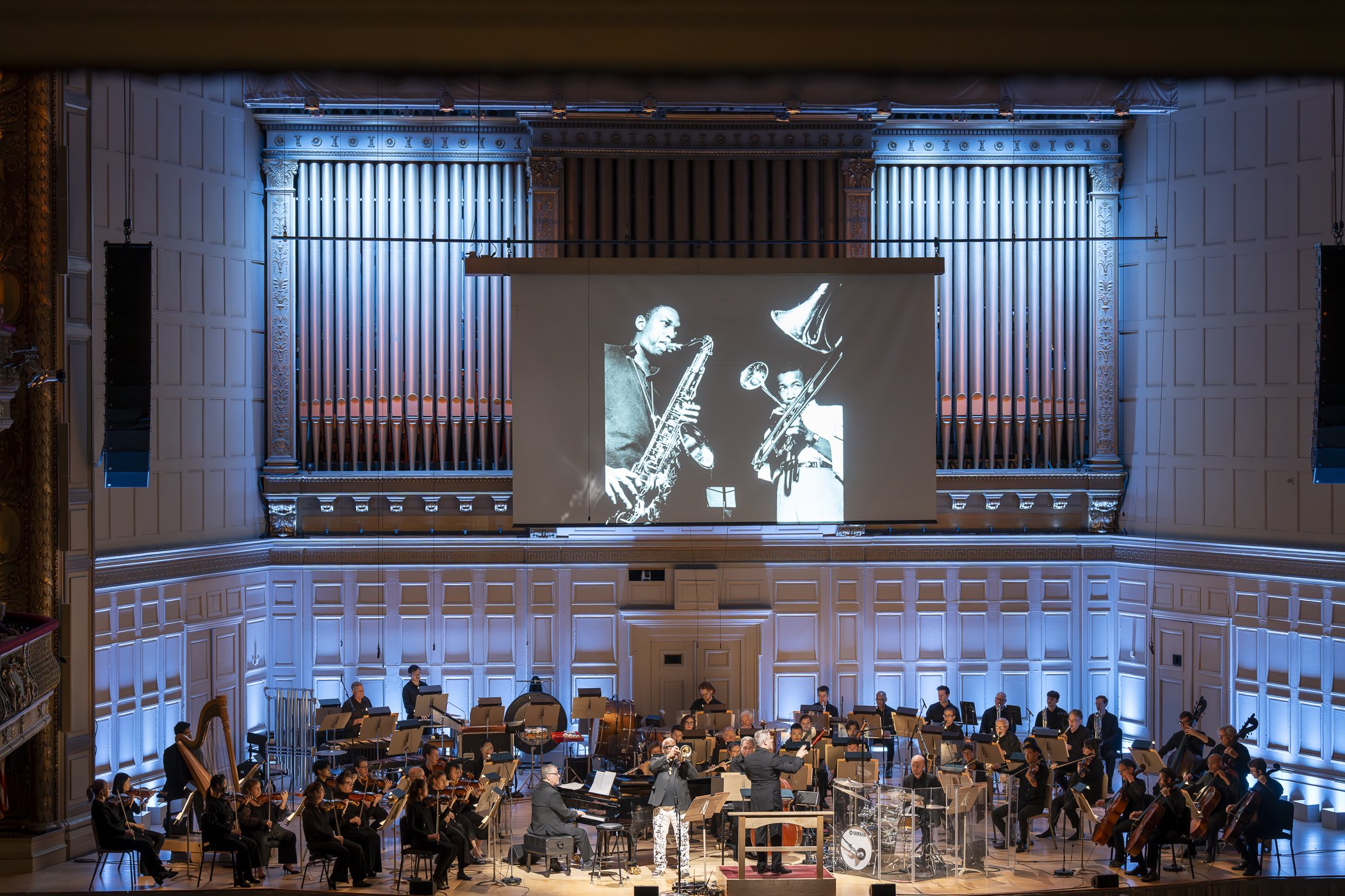 Boston Symphony Orchestra, photo by Michael J. Lutch