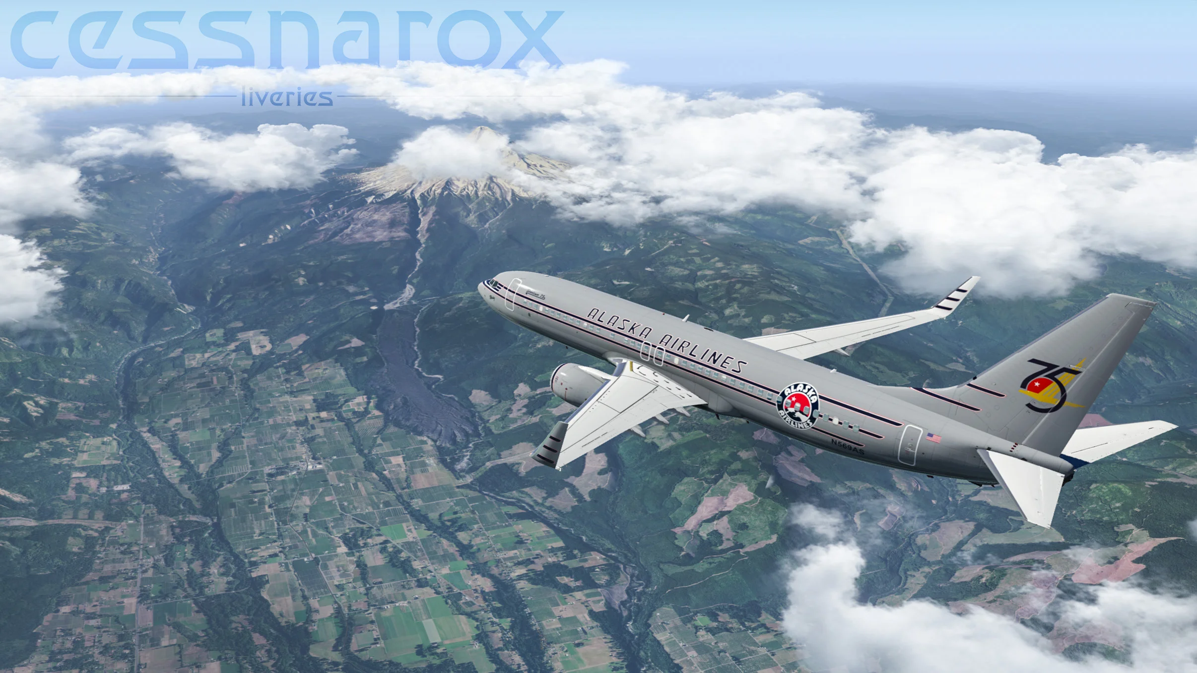Alaska Airlines 'Starliner 75' - 737-800