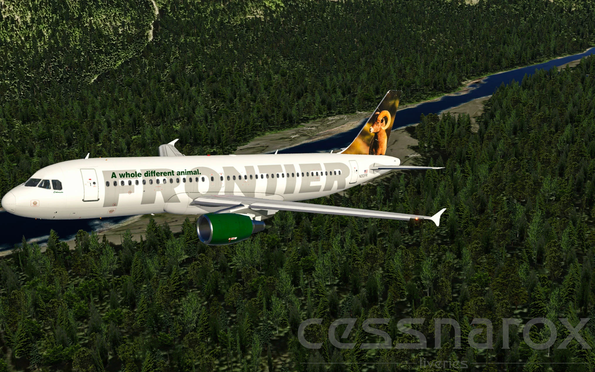 Frontier (Ram) - FlightFactor A320