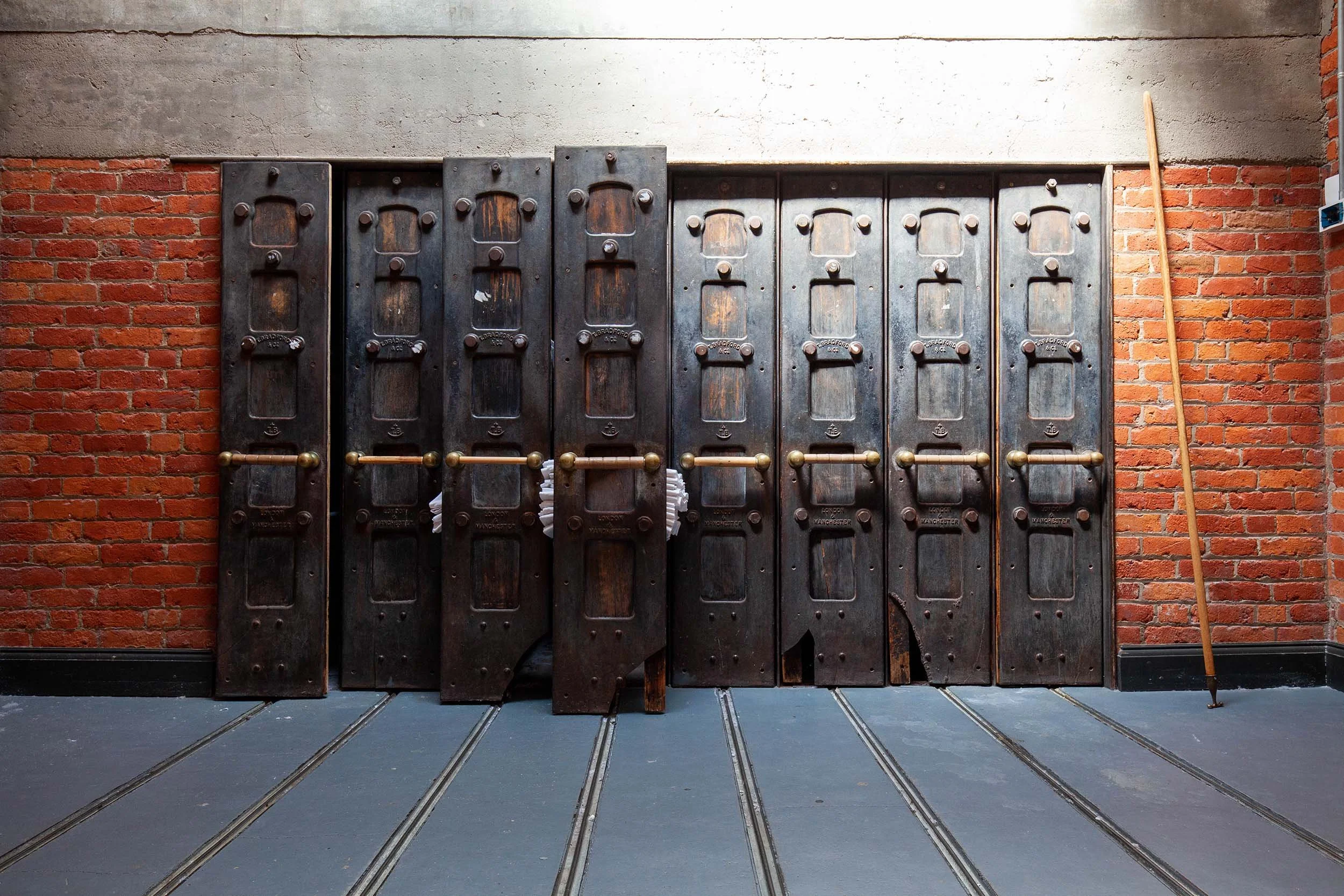   St. Brigid’s Hospital, Ardee, County Louth (previously Ardee Mental Hospital)   Est: 1933 - Currently in operation.  Laundry drying racks: high technology in a building where patient’s wards were still heated by open fire. 