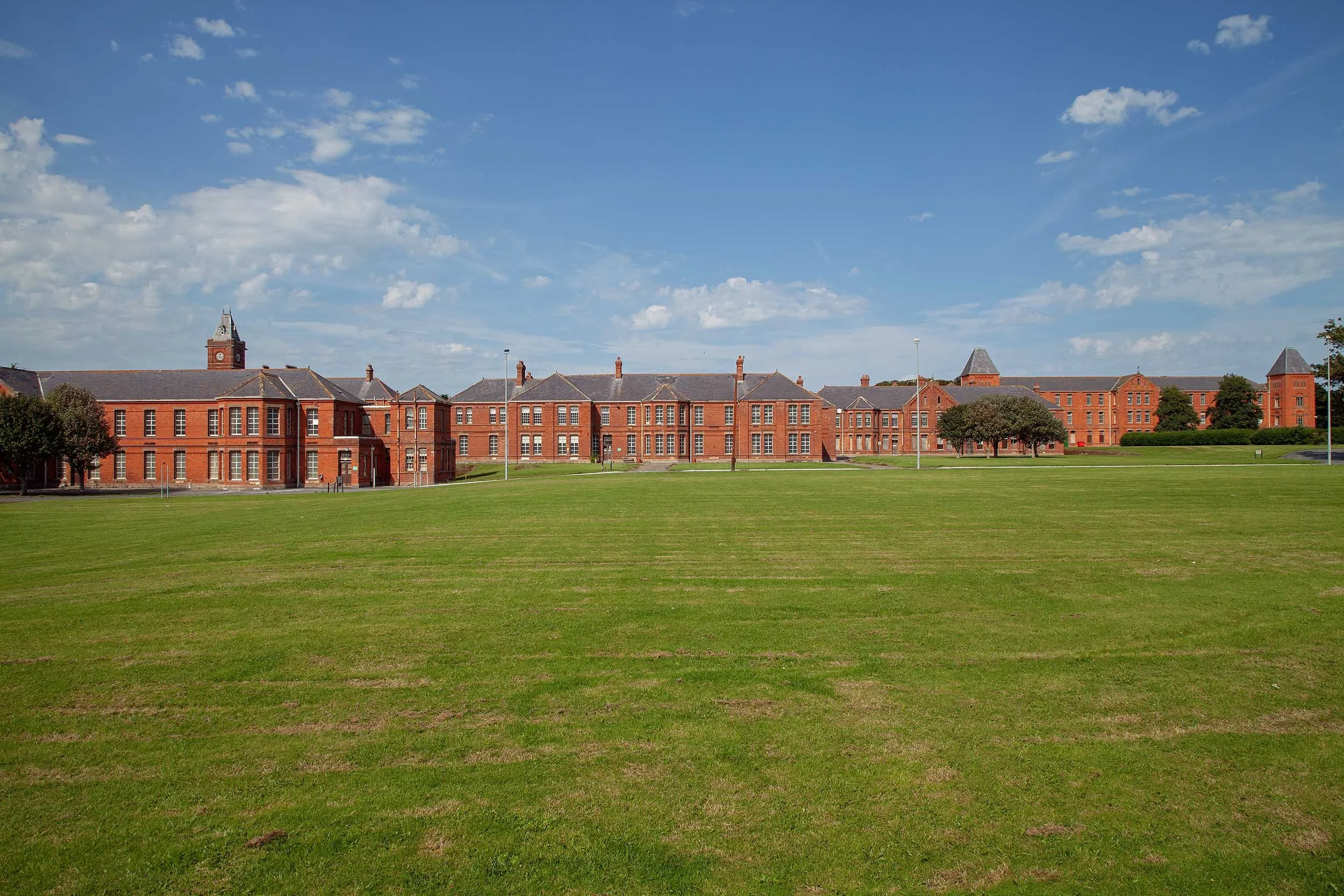   St Ita’s Hospital, Portrane, North County Dublin (previously Portrane Auxiliary Asylum)   Est: 1901 – Closed: 2013  Externals of the Eastern Wards 