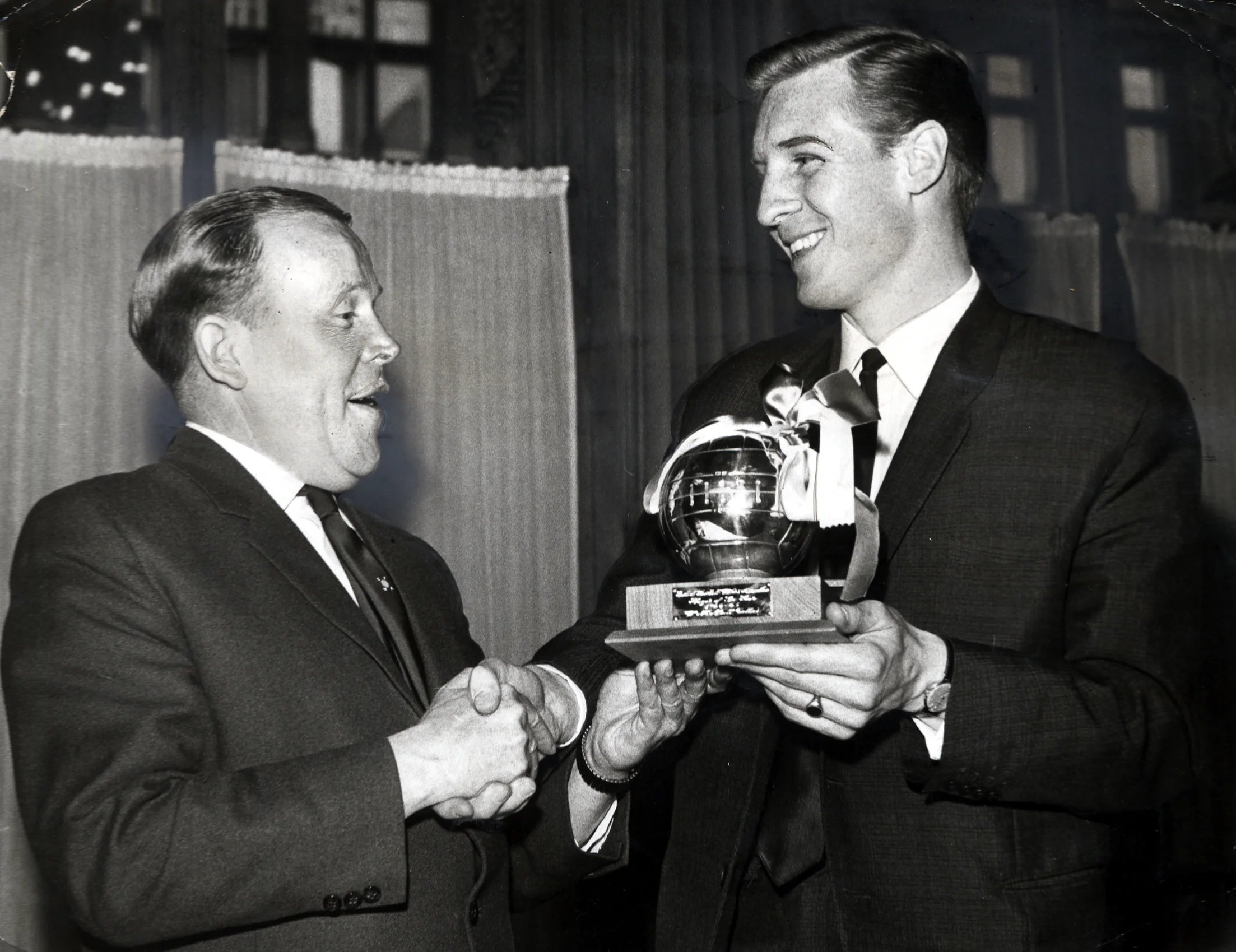 Billy McNeill was the inaugural winner of the Player of the Year award