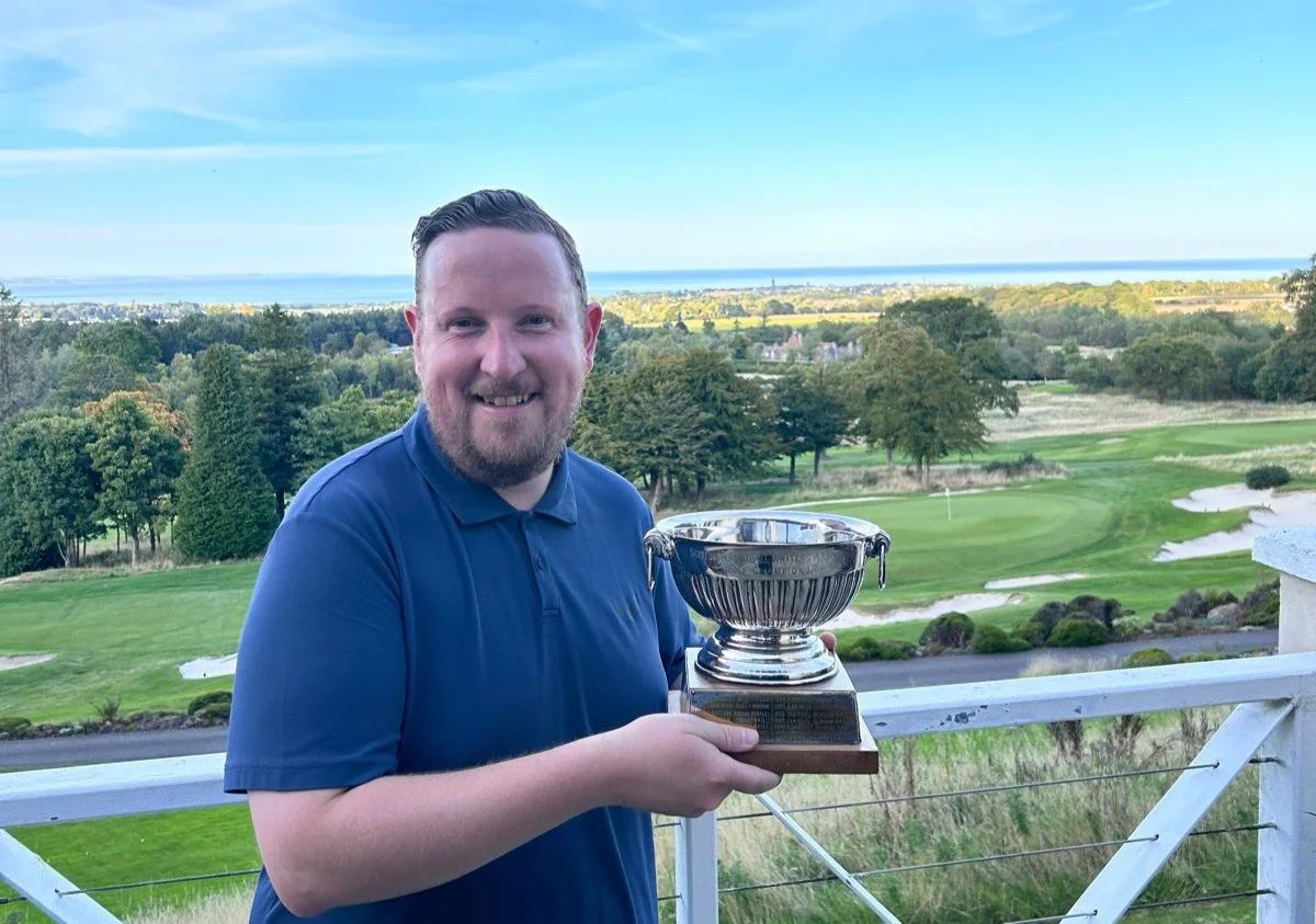 Chris wins at the Home of Golf