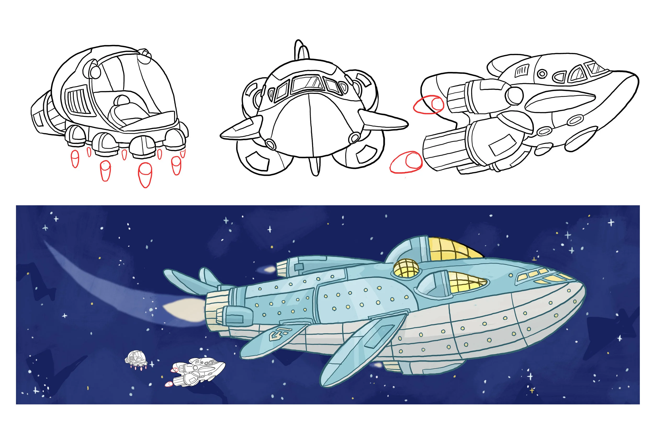 Space Ship Designs