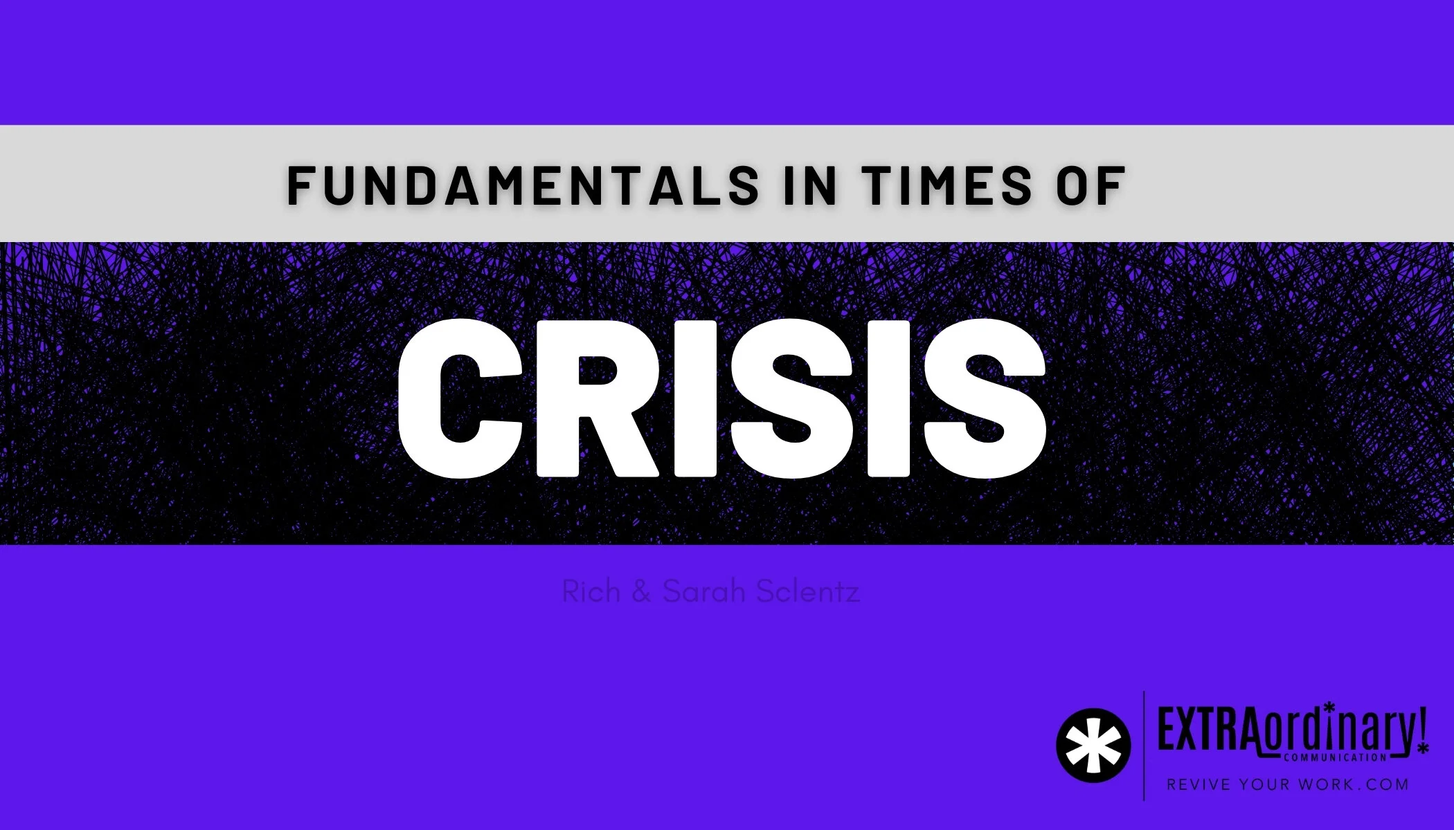 Fundamentals in times of crisis 