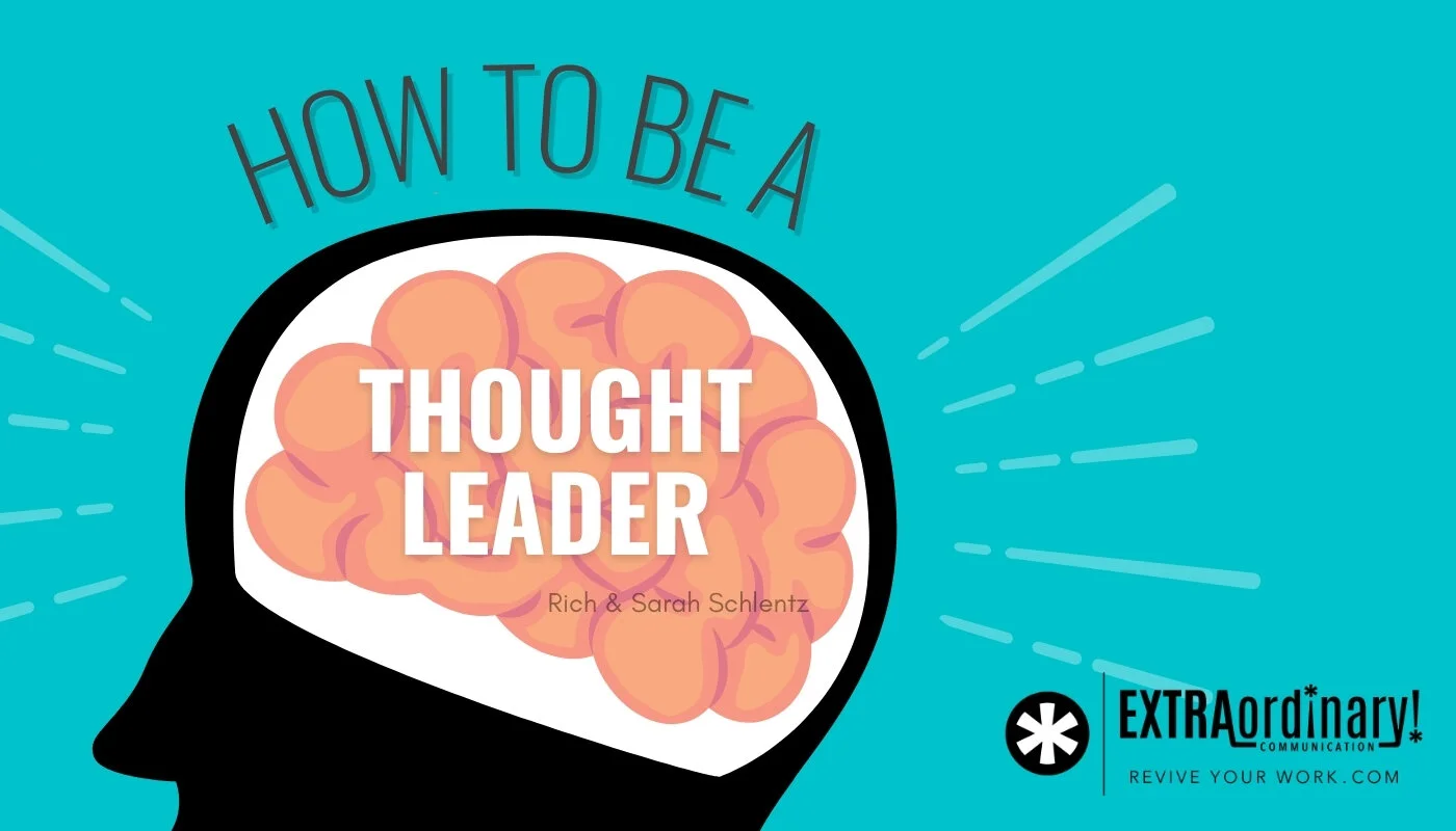 How to be a thought leader
