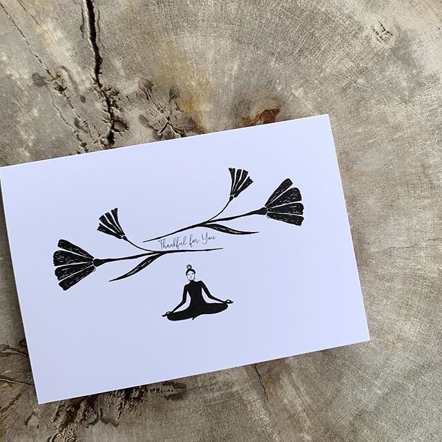 Thankful For You Card is definitely my favorite one. During this crazy time it&rsquo;s important to tell the people in your life how much you love them. Mental health is crucial right now, so I hope that the yogi in this card reminds those you love t