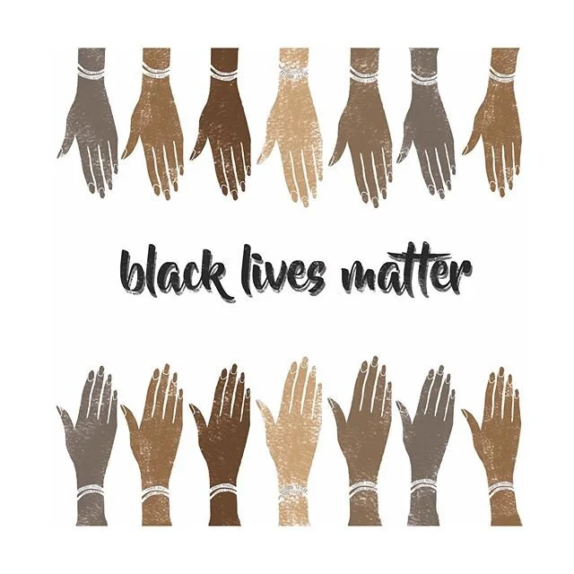 Part II:
I&rsquo;m not black, but I see you 
I&rsquo;m not black, but I hear you 
I&rsquo;m not black, but I mourn with you
I&rsquo;m not black, but I will fight for you 
#blacklivesmatter 
On every wrist are two bracelets that name just some of the 