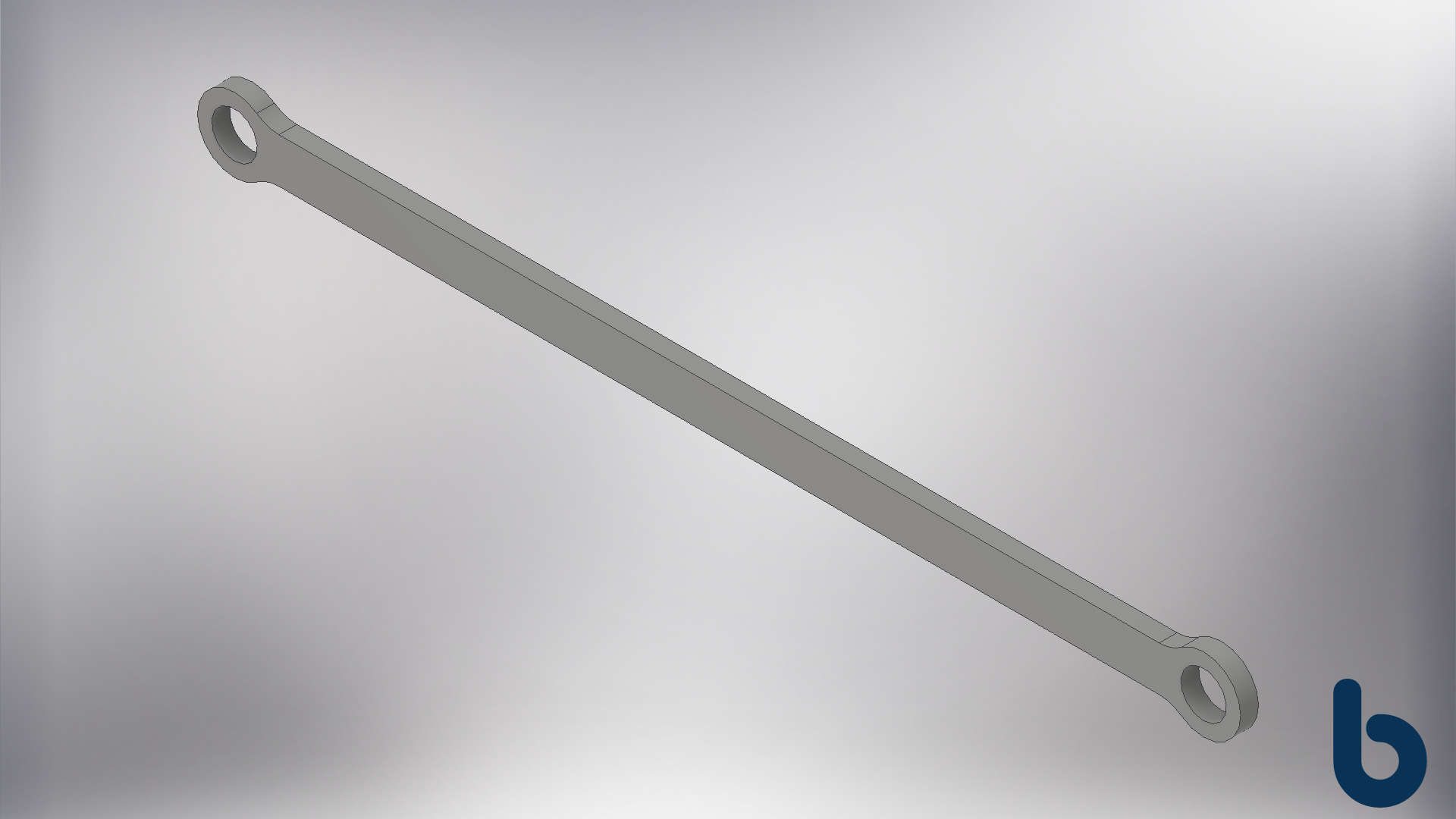 217mm Printed Ball Bearing Arm - Inventor.png