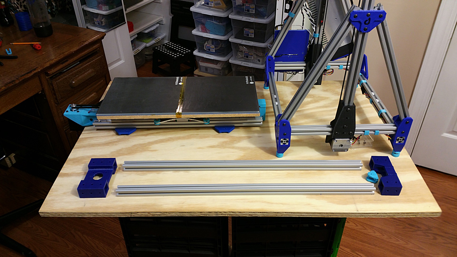 Double Bed removed from the XZ Frame.
