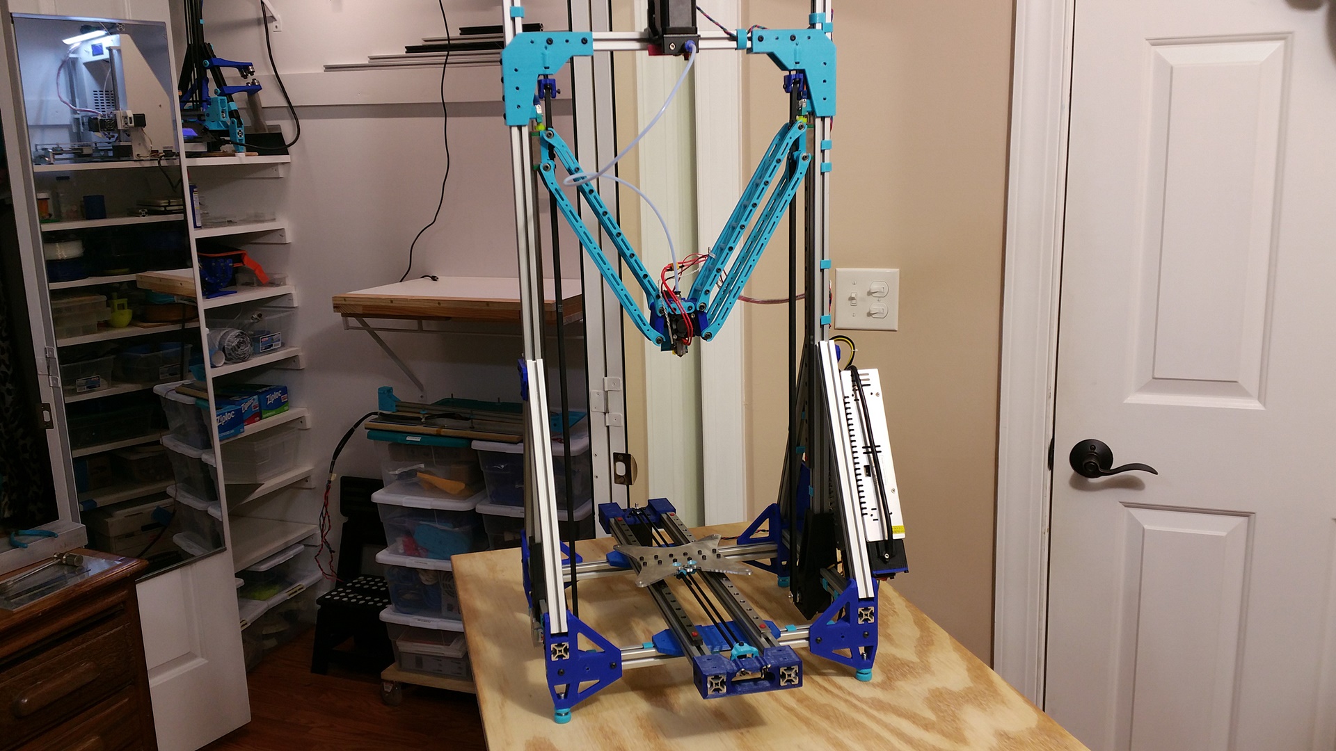 Full Frame Shot of the Test Fit. That's if for the night! Bed install and printing tomorrow!