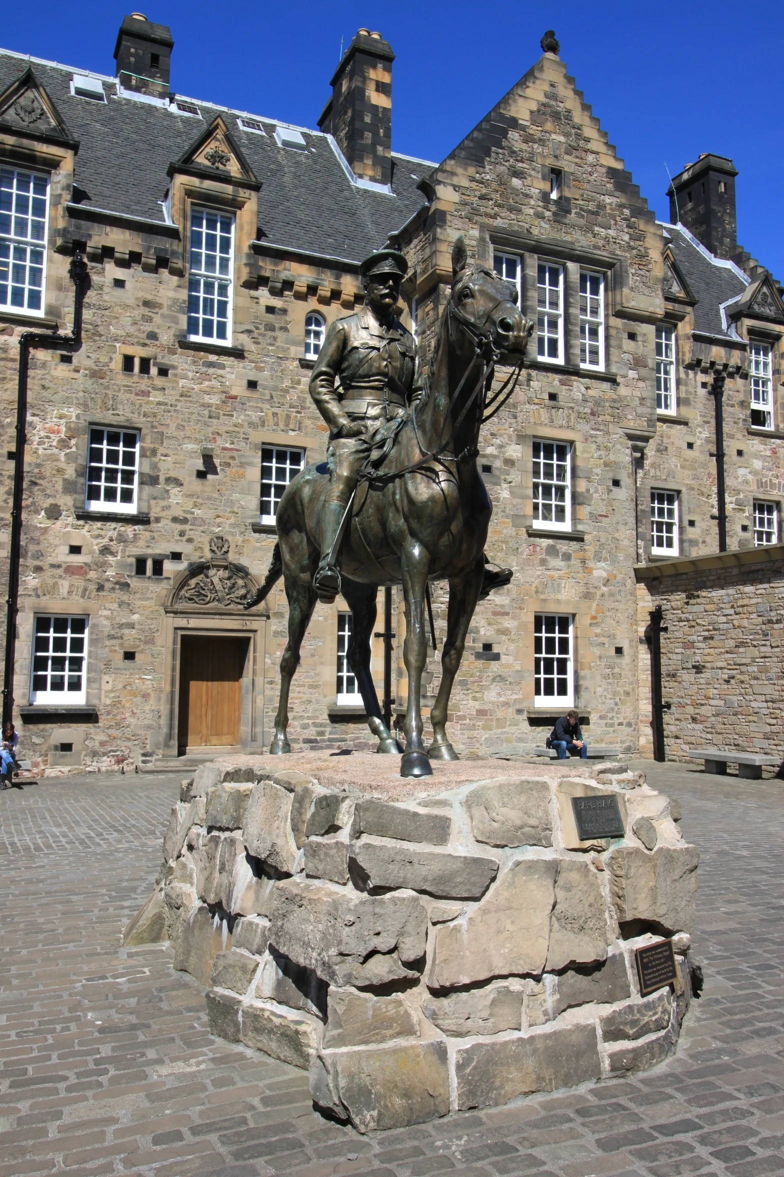 Forecourt of Edinburgh Castle