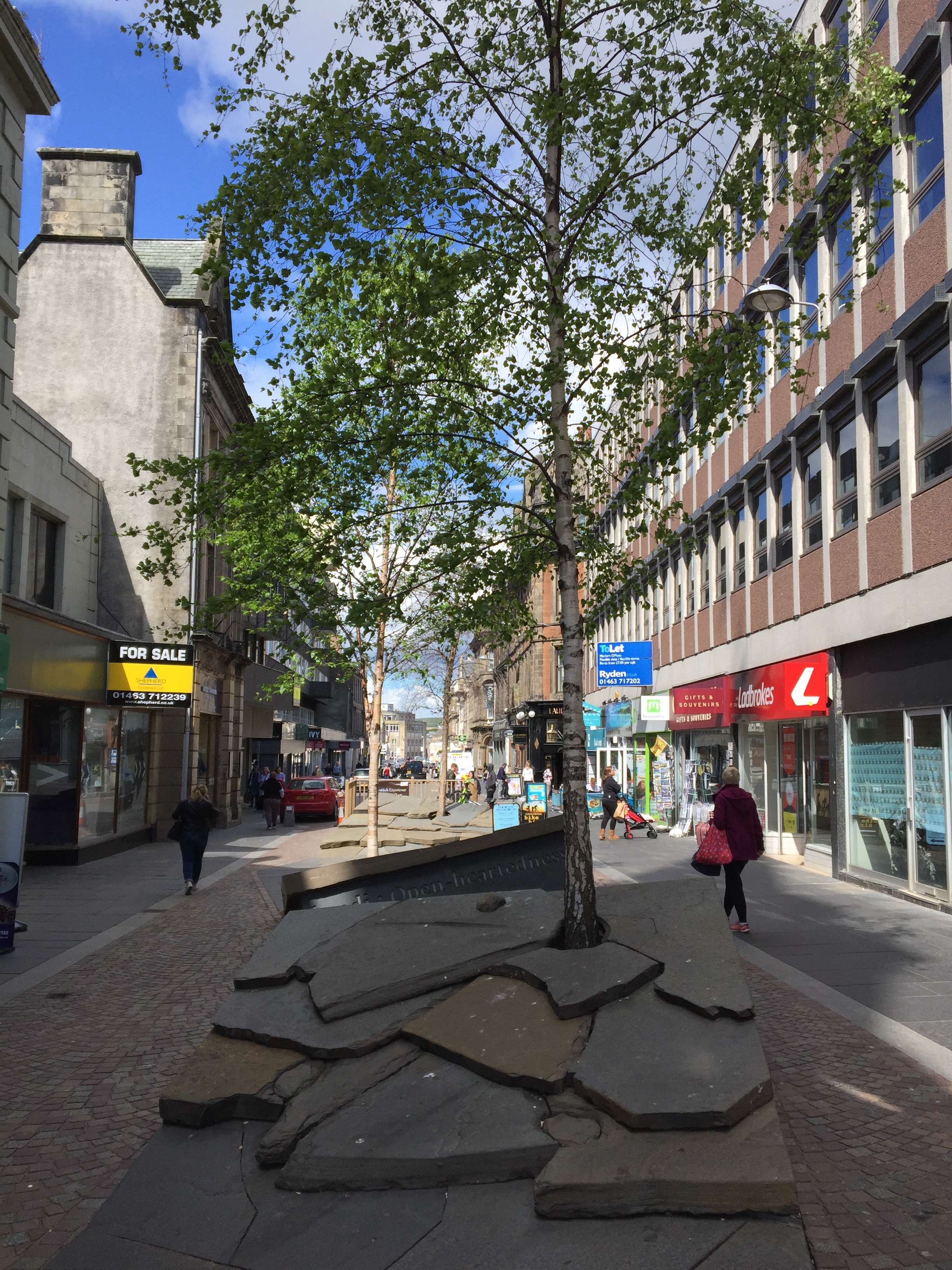 Public art in Inverness.  