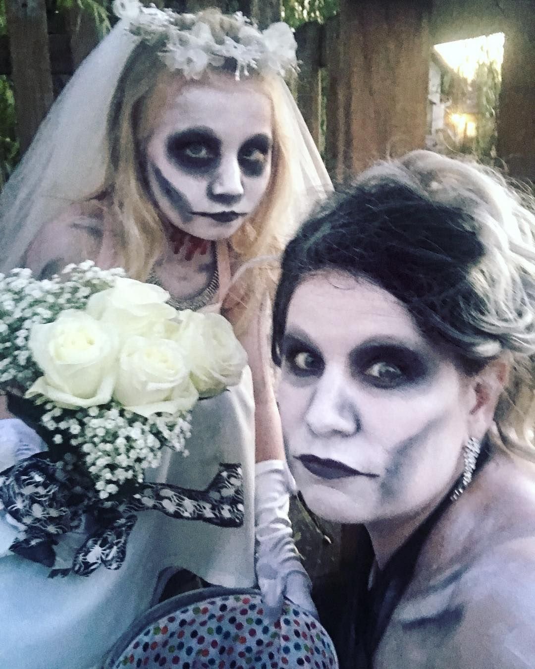 Dead bride and maid of honor