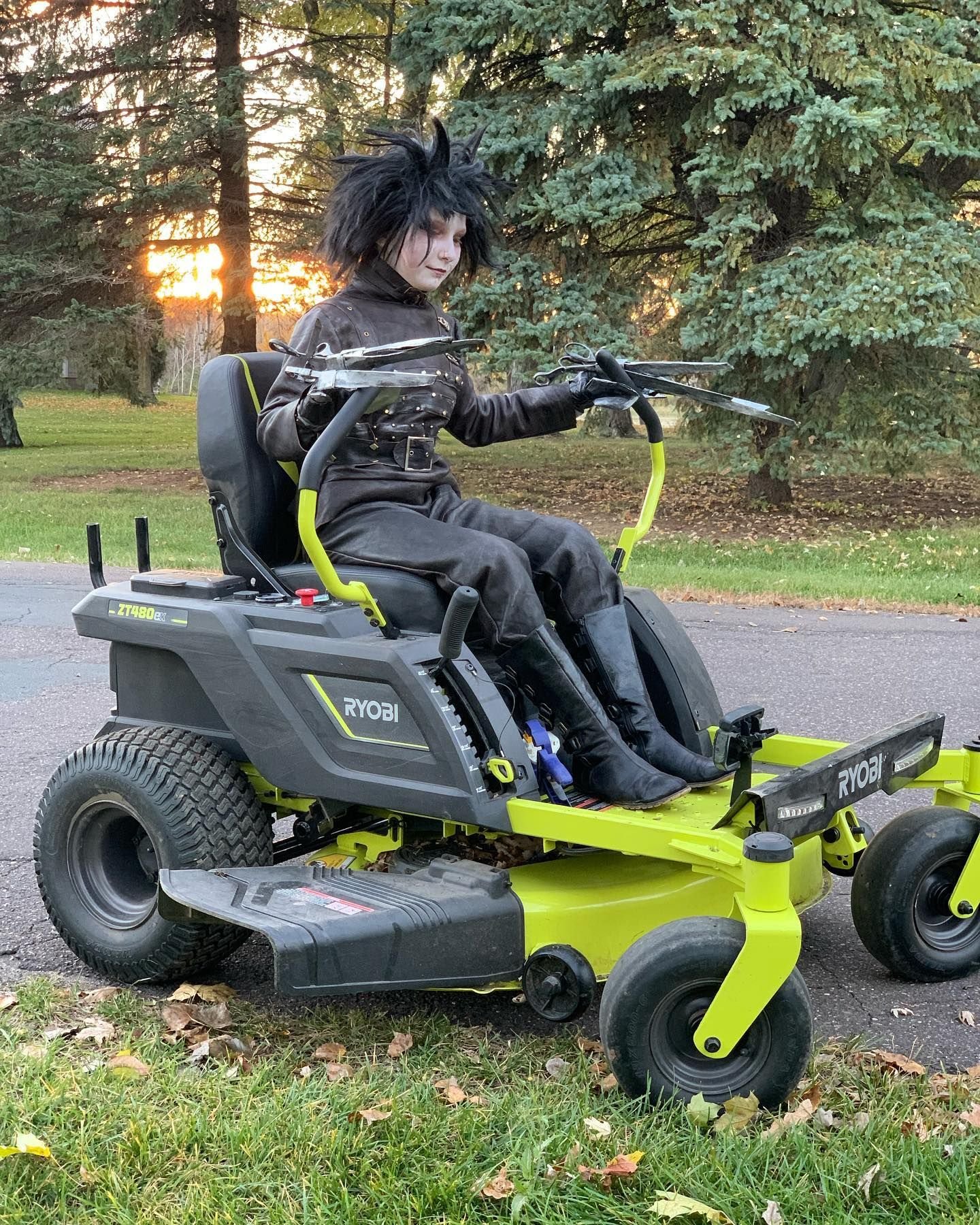 Edward Scissorhands groundskeeper