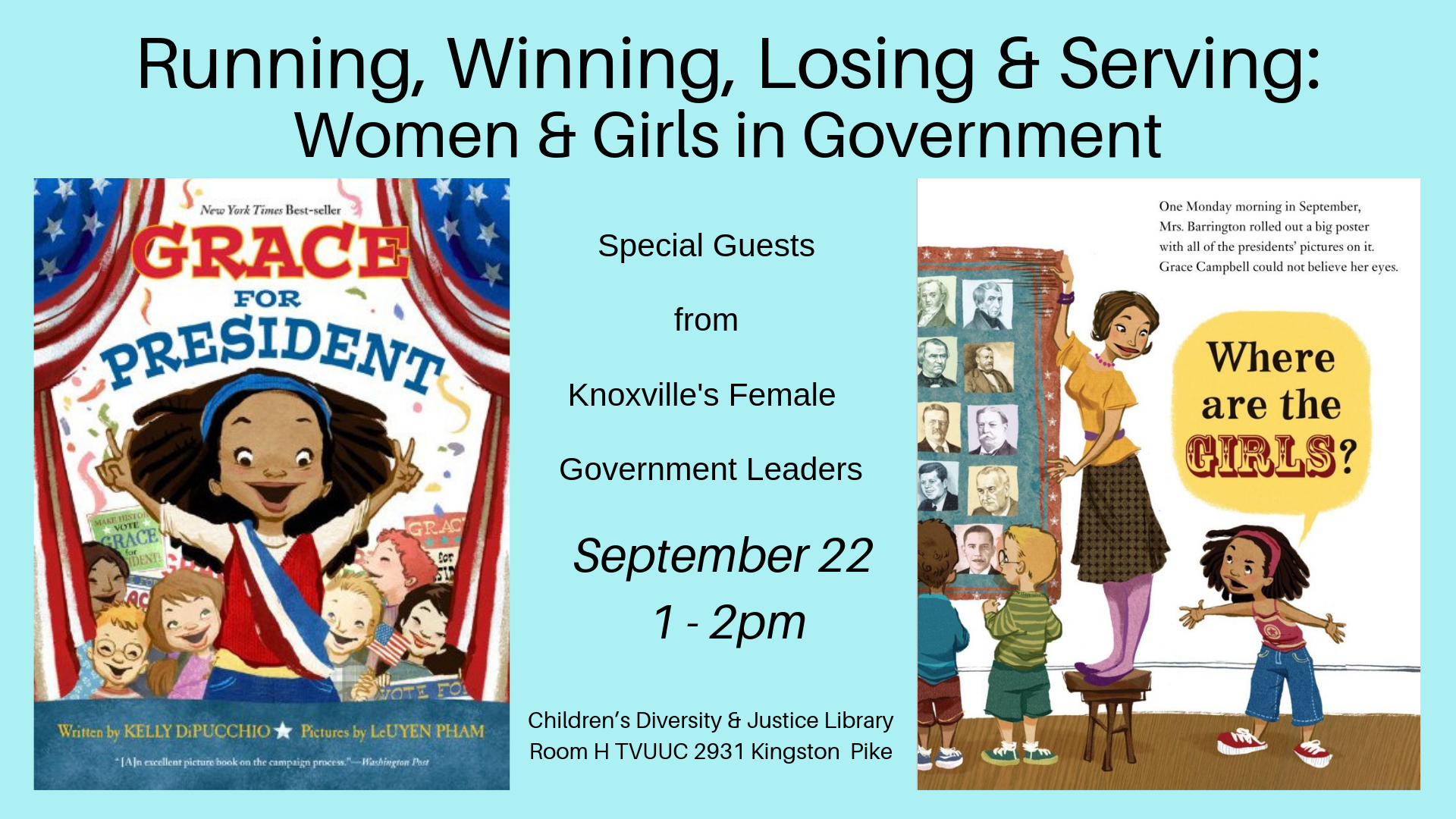 Running, Winning, Losing &amp; Serving:  Women and Girls in Government 