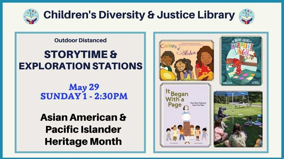 Outdoor Storytime &amp; Exploration Stations: Asian American &amp; Pacific Islander Heritage Month