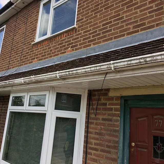 //Sofits and Fascias cleaned today but some of our team// get your free quote today