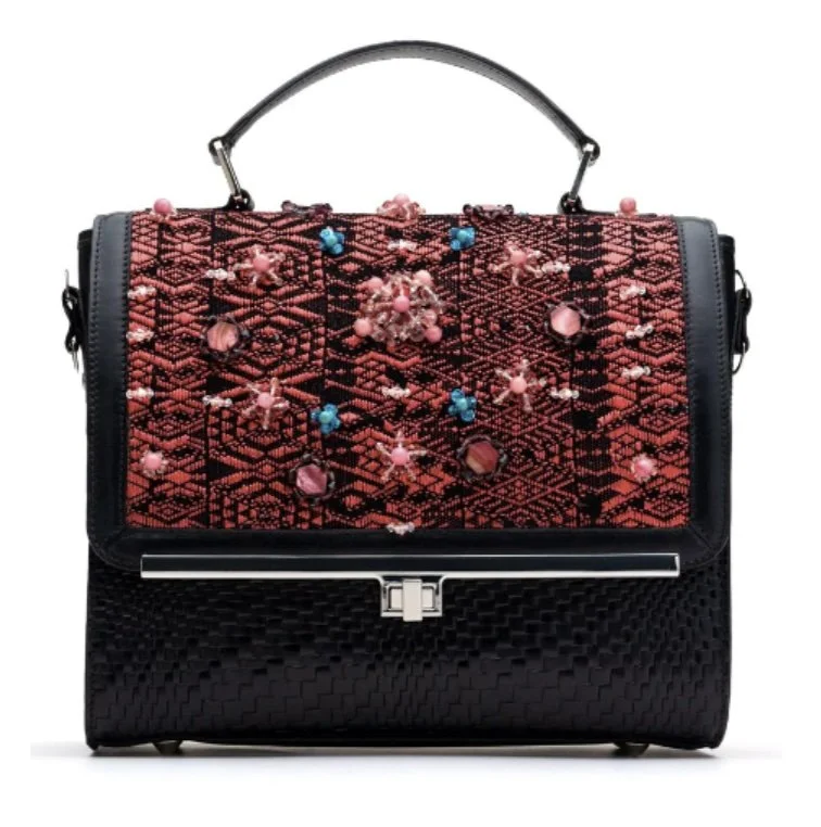 Purse by Maria Bags using Maya textiles.