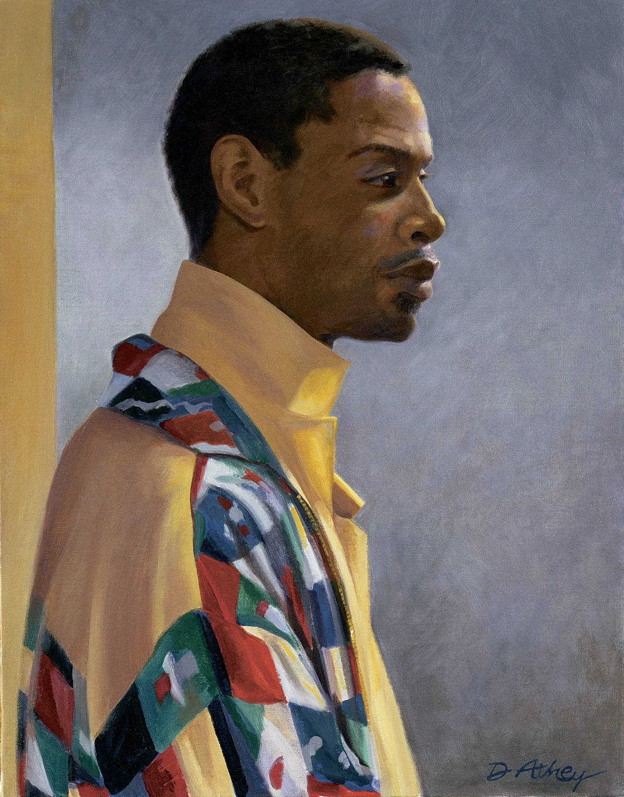 "The Multi-Colored Coat" 2002, 20x16", Oil on Linen