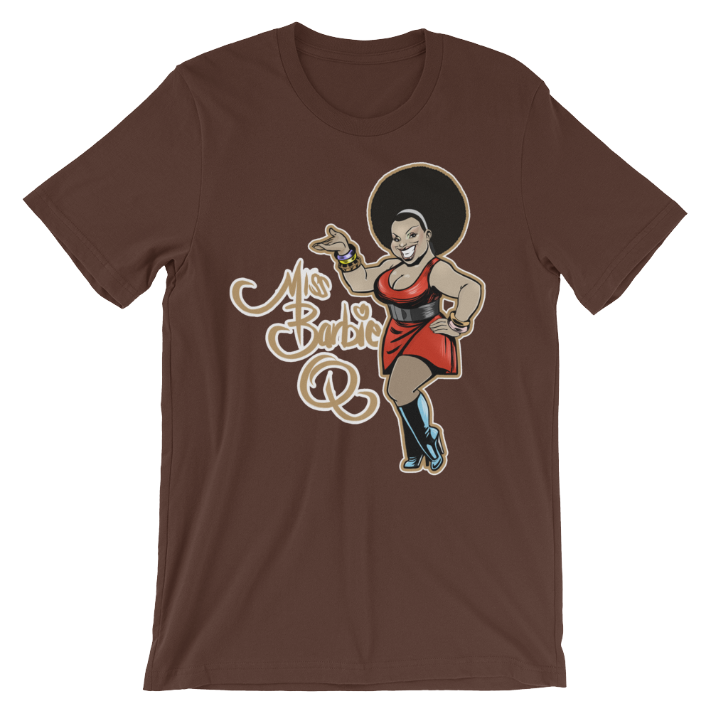 MissBarbieQ_DF_TShirt__DFA_Glipf_LOGO_mockup_Wrinkle-Front_Brown.png
