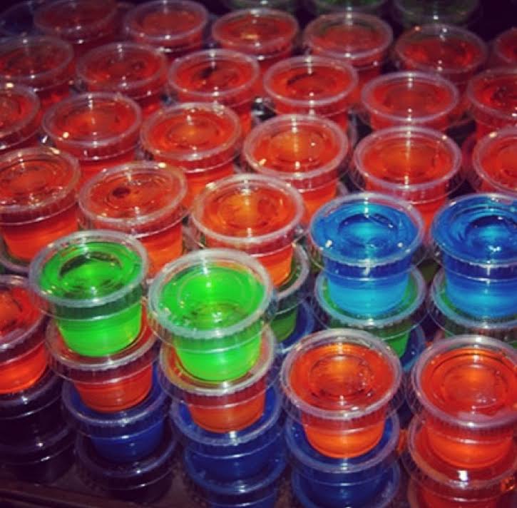 JELL-O shots quickly became a DCH event tradition.