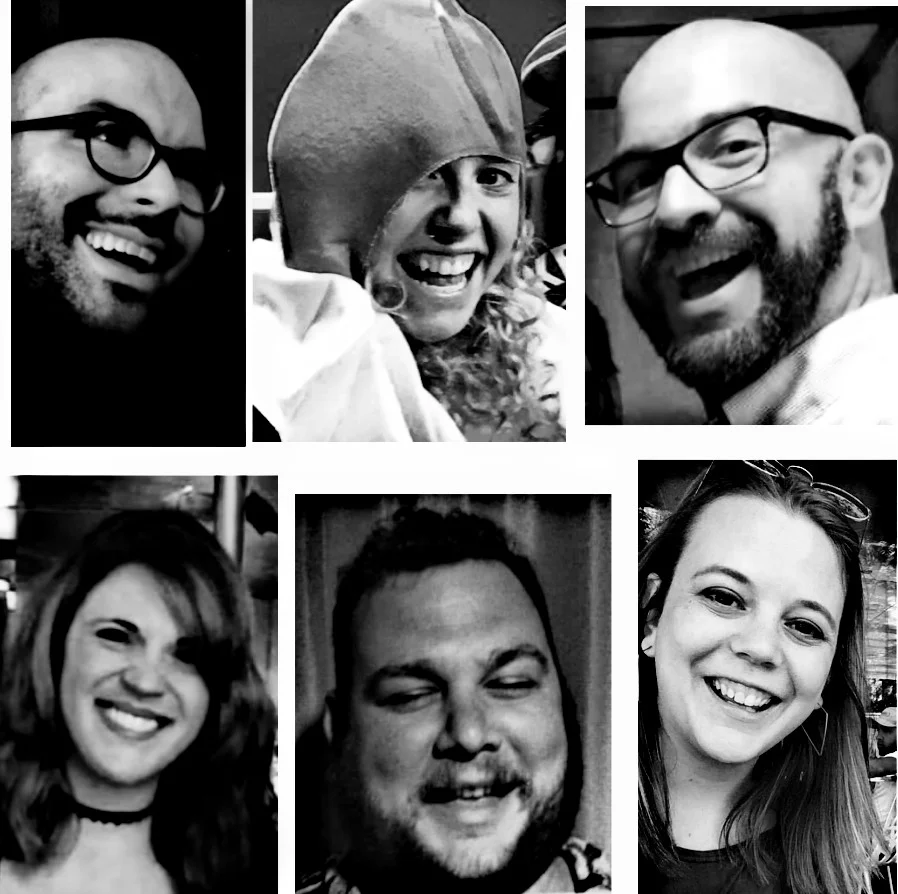 Top row: Houston Hardaway, Emily Gee, Cesar Villa. Bottom Row: Melanie Gotz, John Spriggs, Darcy Armstrong. All photos from Facebook. 