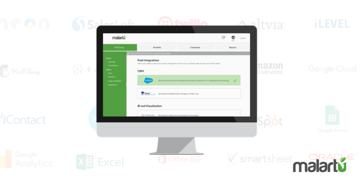 Example integrations for fund-level data.
