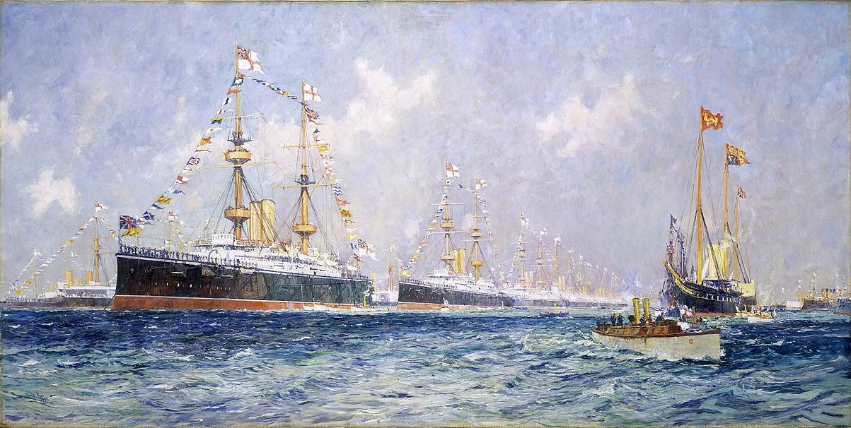 Stiff as aboard: Imperial deportment among the navy manifest for her majesty 