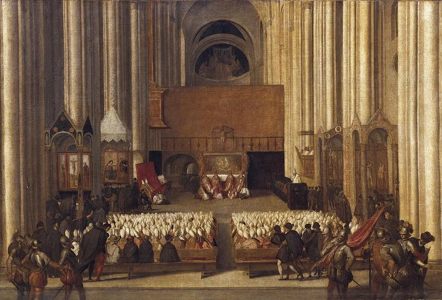 The Council listen aTrentively, discussing how to close the can of Worms. 