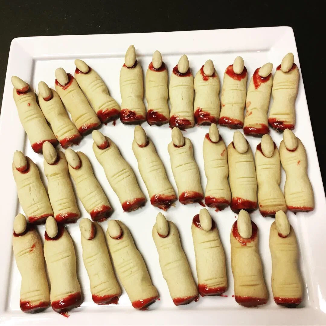 Tasty Bloody Fingers + A  Spooky Halloween Story 