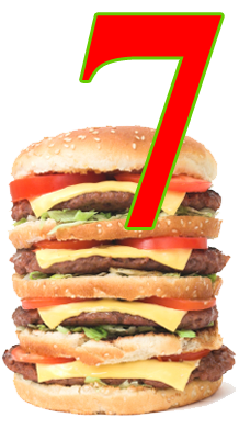 I had a bag of McDonald’s crap. Hey, my dinner was pasta and meatballs. This was a bad day. The scale showed it too.