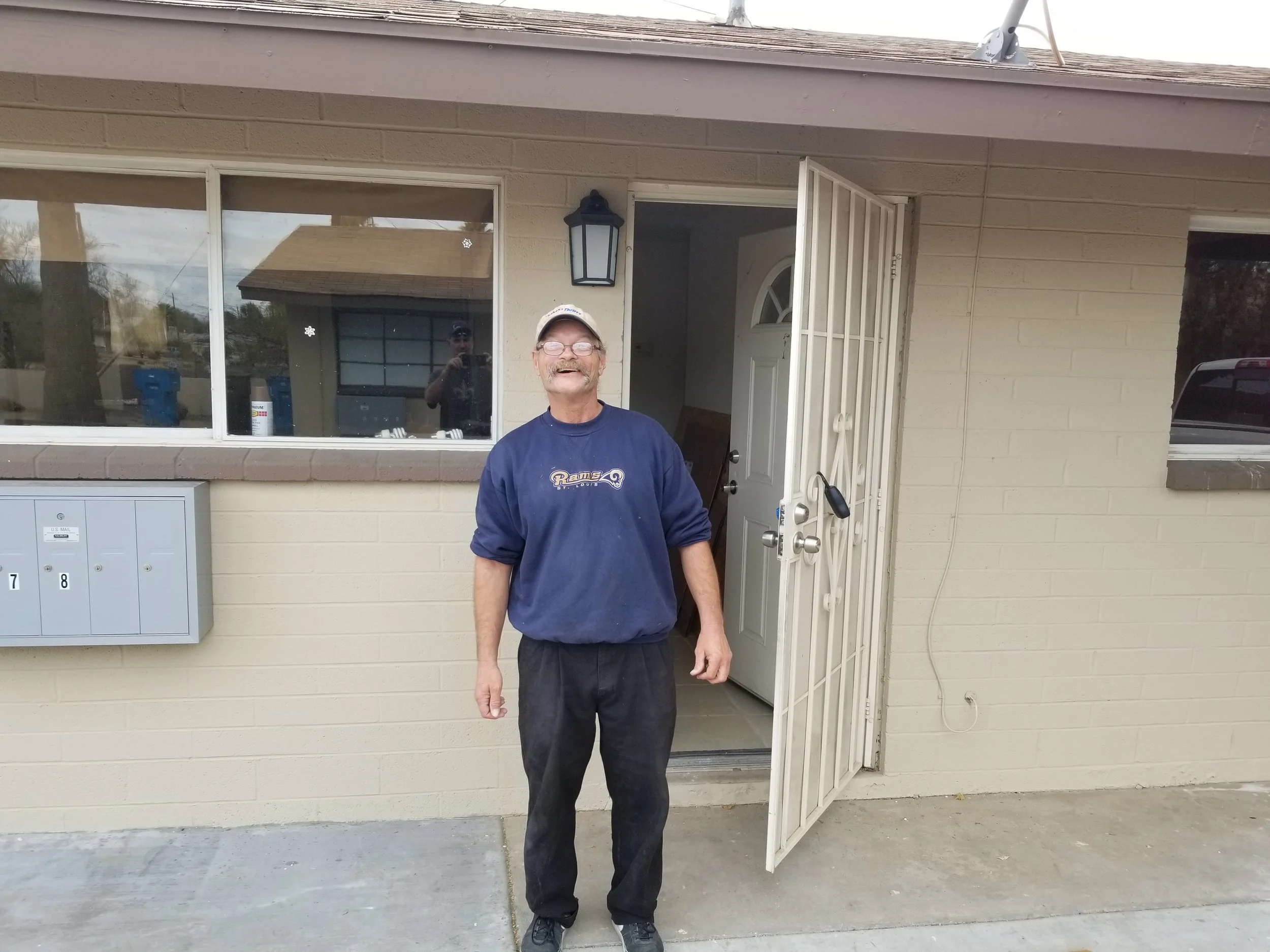 Welcome John! our first tenant