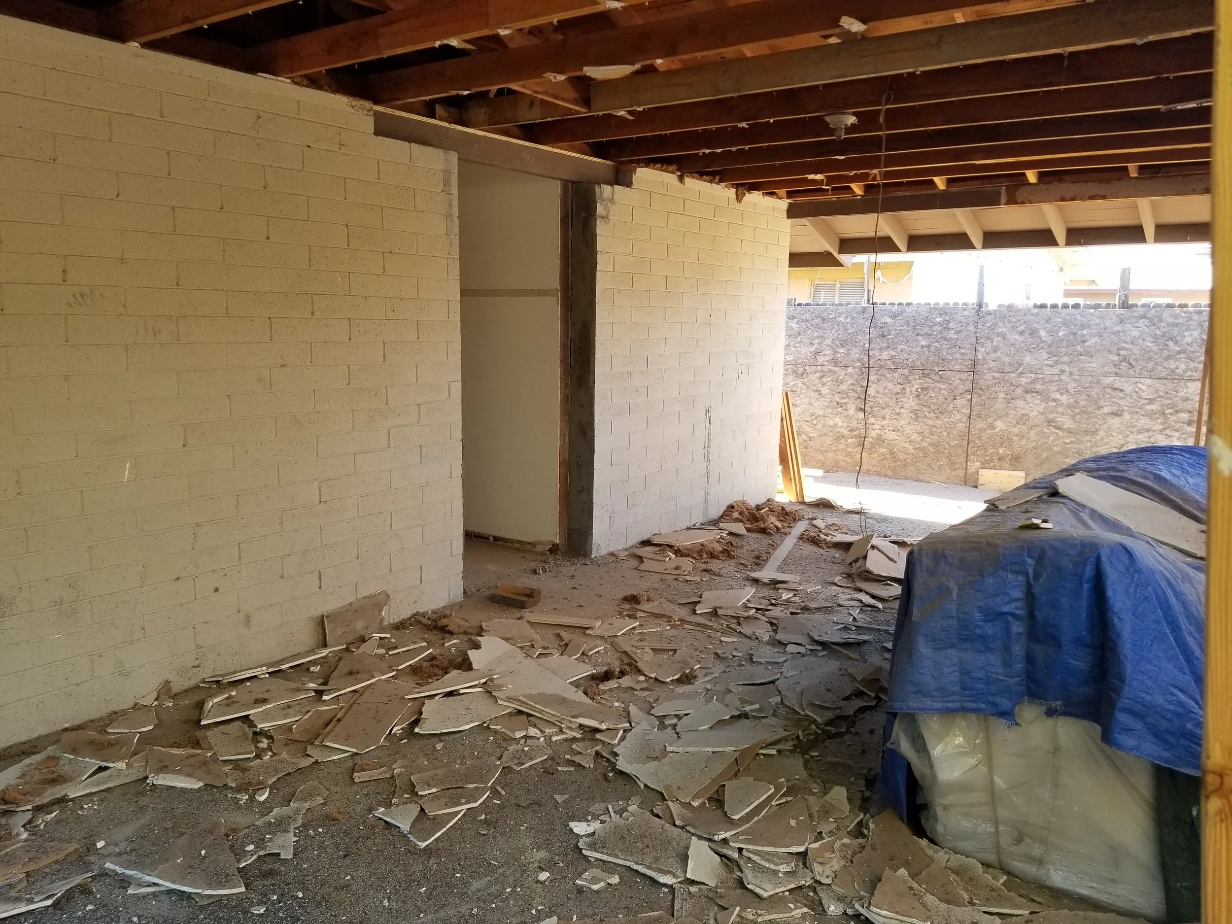 2 New bedrooms BEFORE