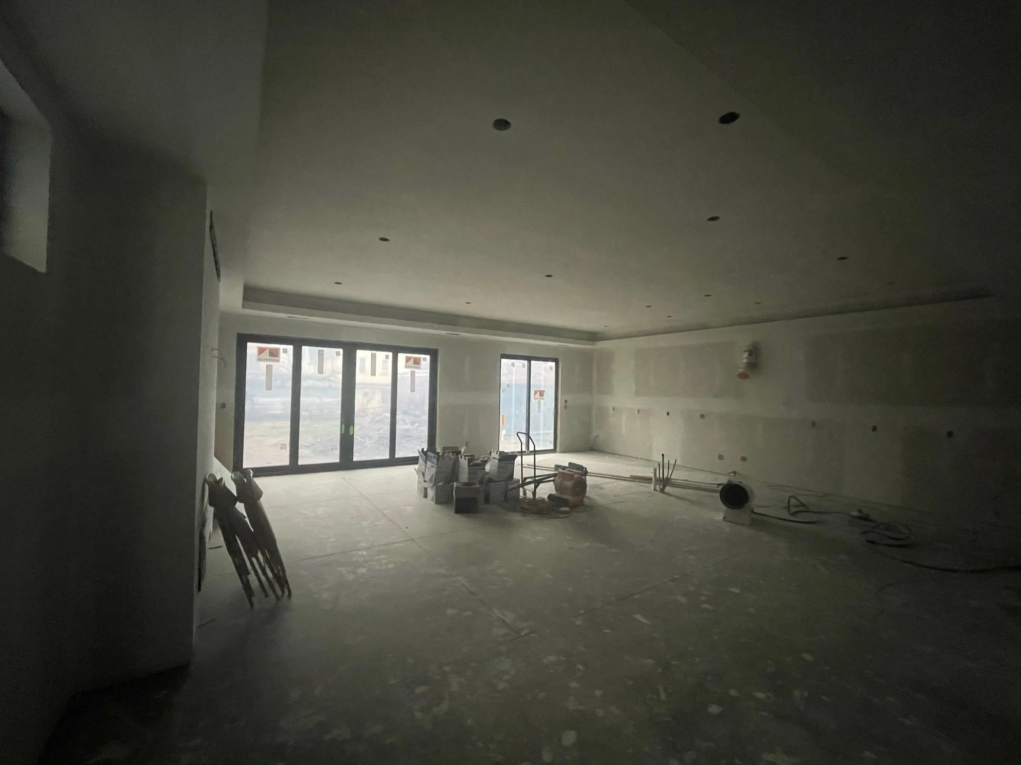 In Progress | Living & Kitchen Area