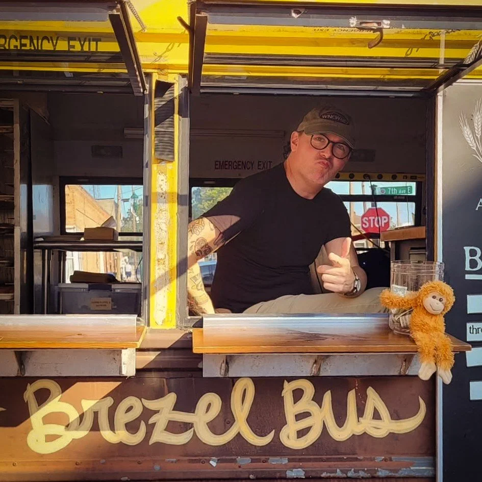 The deliciousness of the Farmers Market will be coming to an end for the season this Saturday. Make sure you plan to stock up on the bounty of local produce, eggs, meat, and honey this weekend! The Brezel Bus will be posted up on Maple Street serving
