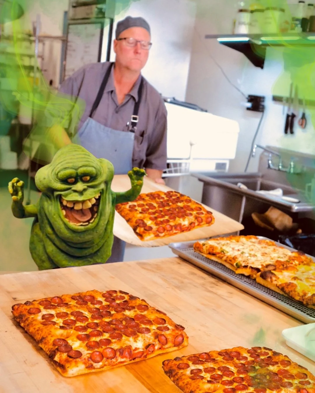 No tricks, just treats.
Make Halloween night easy with Friday Pizza Pickup—your official trick-or-treat fuel.
Order by Thursday, pick up Friday, and let the focaccia magic begin. Store goes live @ 2:00PM