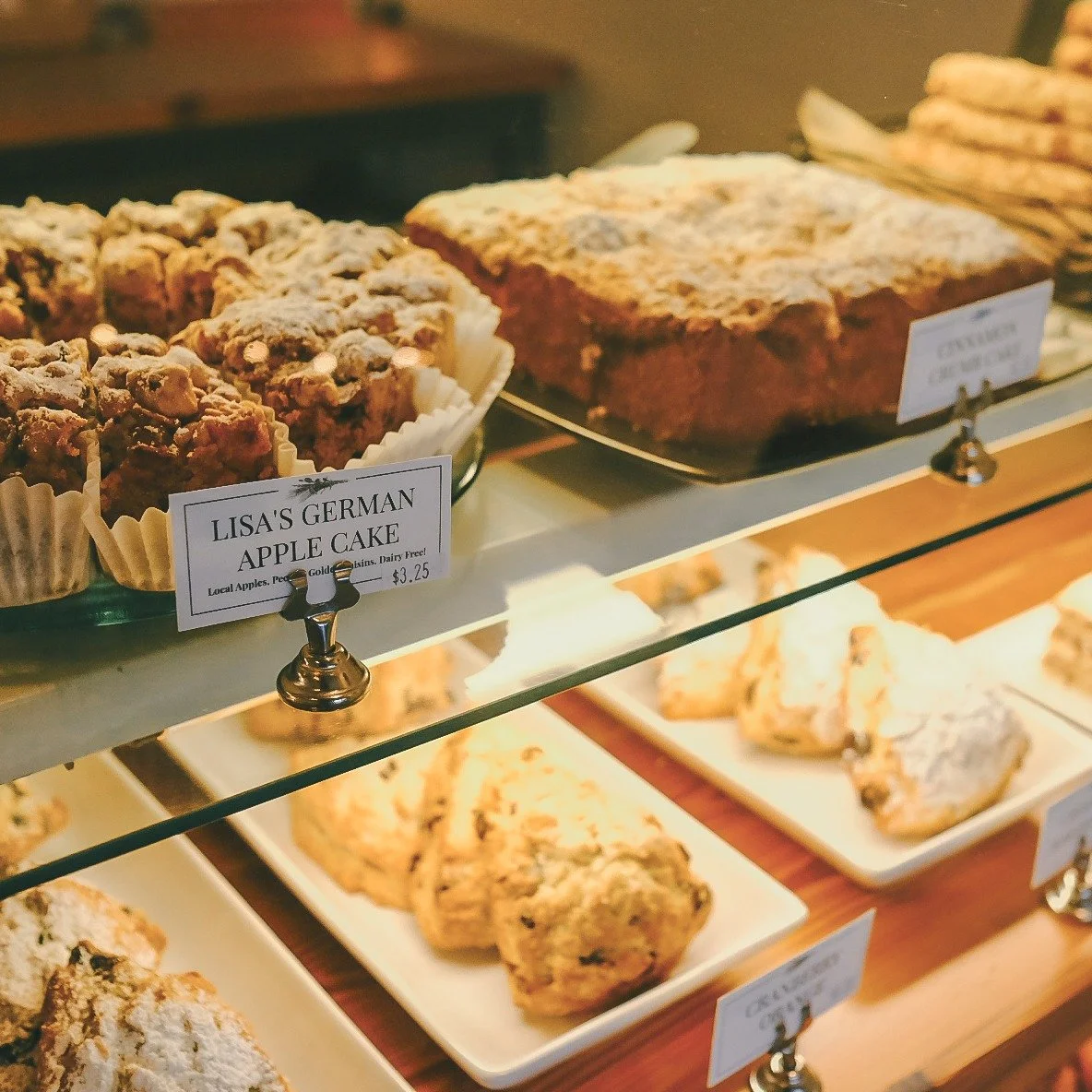 Tuesday, December 23rd will be our biggest day of the season, with our full Saturday-style menu, Christmas Bread, Christmas Stollen, and all house breads available.
While we are usually closed on Christmas Eve, this year we&rsquo;ll be open Wednesday