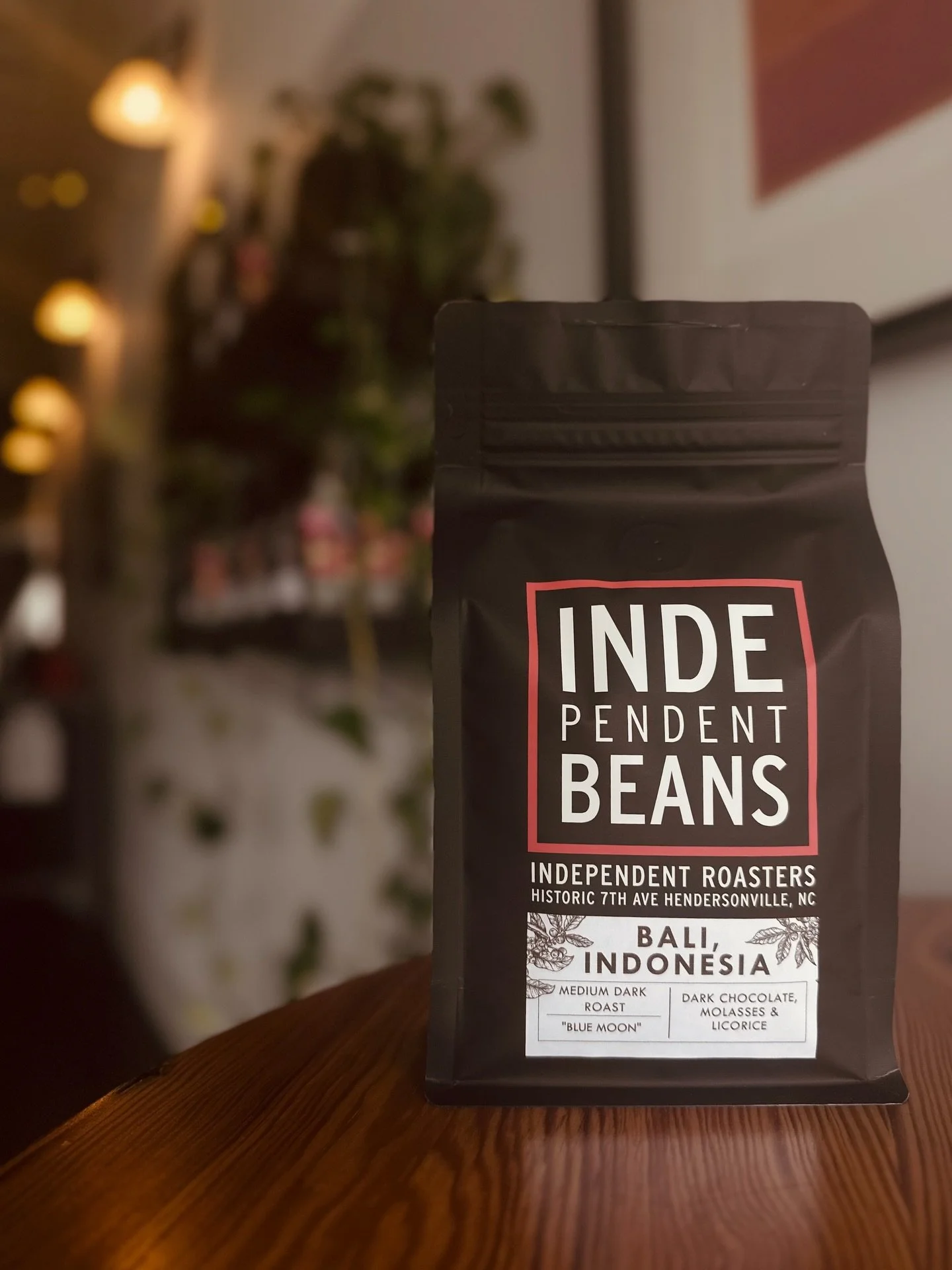 Bali Blue Moon is now available at Independent Bean Roasters.

This medium-dark roast brings notes of dark chocolate, molasses, and licorice &mdash; rich, comforting, and exactly the kind of cup that makes cold mornings a little more tolerable.
If Su