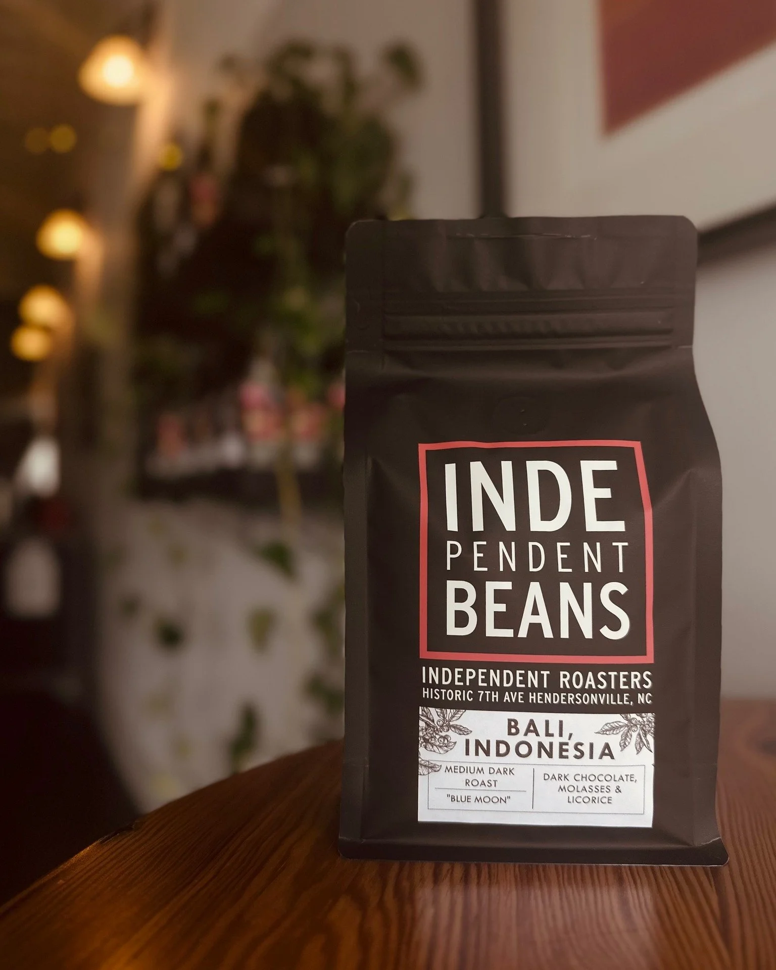 Bali Blue Moon is now available at Independent Bean Roasters.
This medium-dark roast brings notes of dark chocolate, molasses, and licorice &mdash; rich, comforting, and exactly the kind of cup that makes cold mornings a little more tolerable.
If Sum