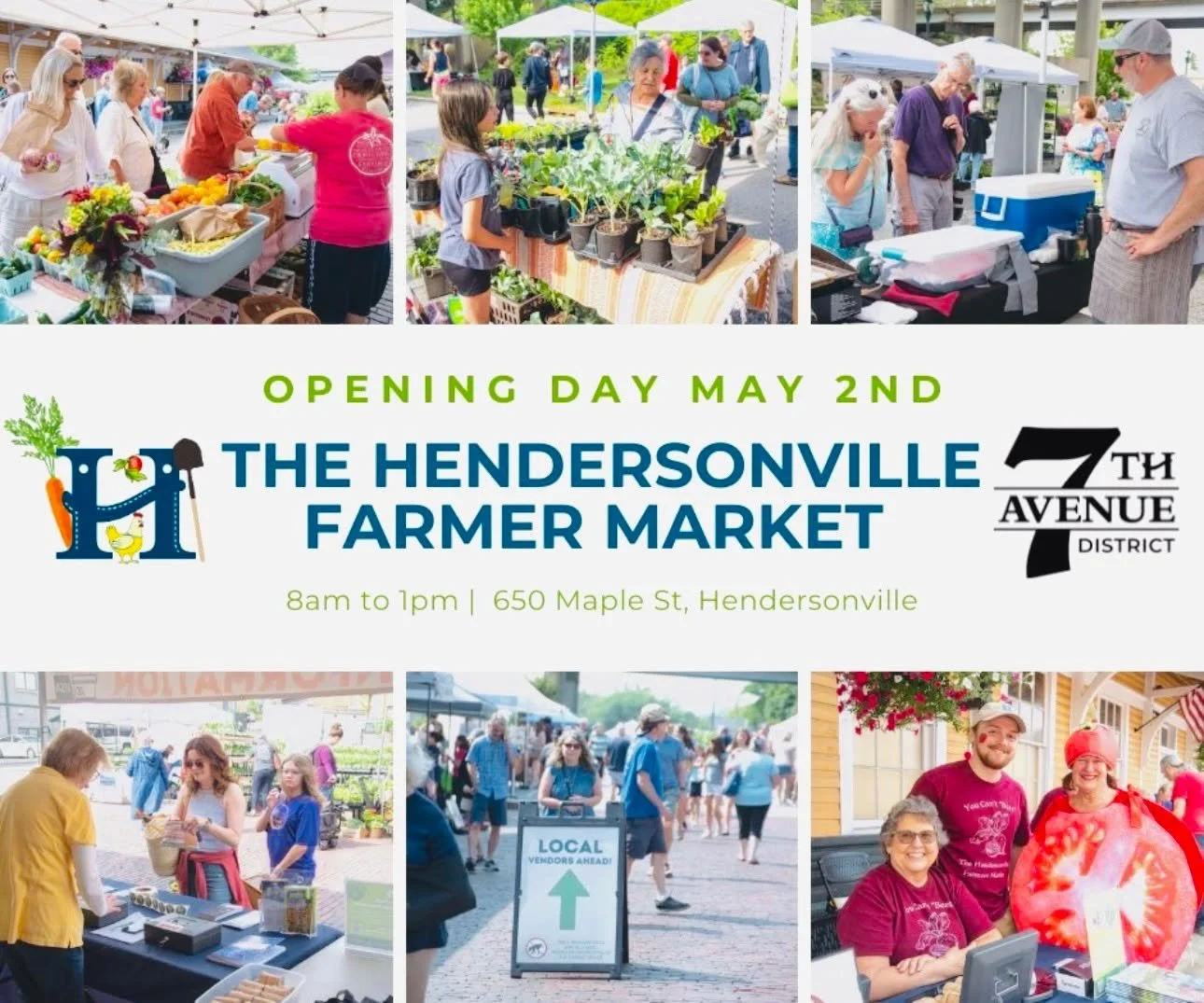 It&rsquo;s market day!
Catch us at the Hendersonville Farmers Market from 8&ndash;1 with the Brezel Bus slinging hot brezels and coffee.
The bakery is open like always from 9&ndash;2 with our full Saturday spread.