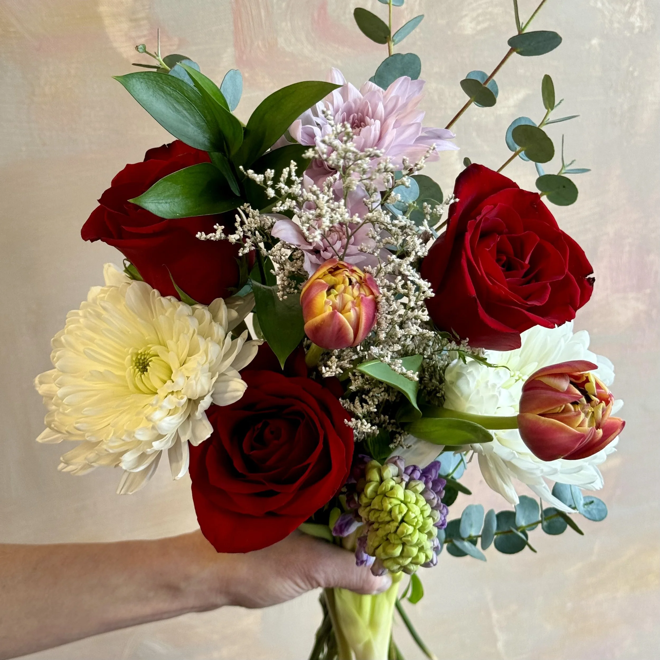 Valentine Flower Bouquet made by Indianapolis florist