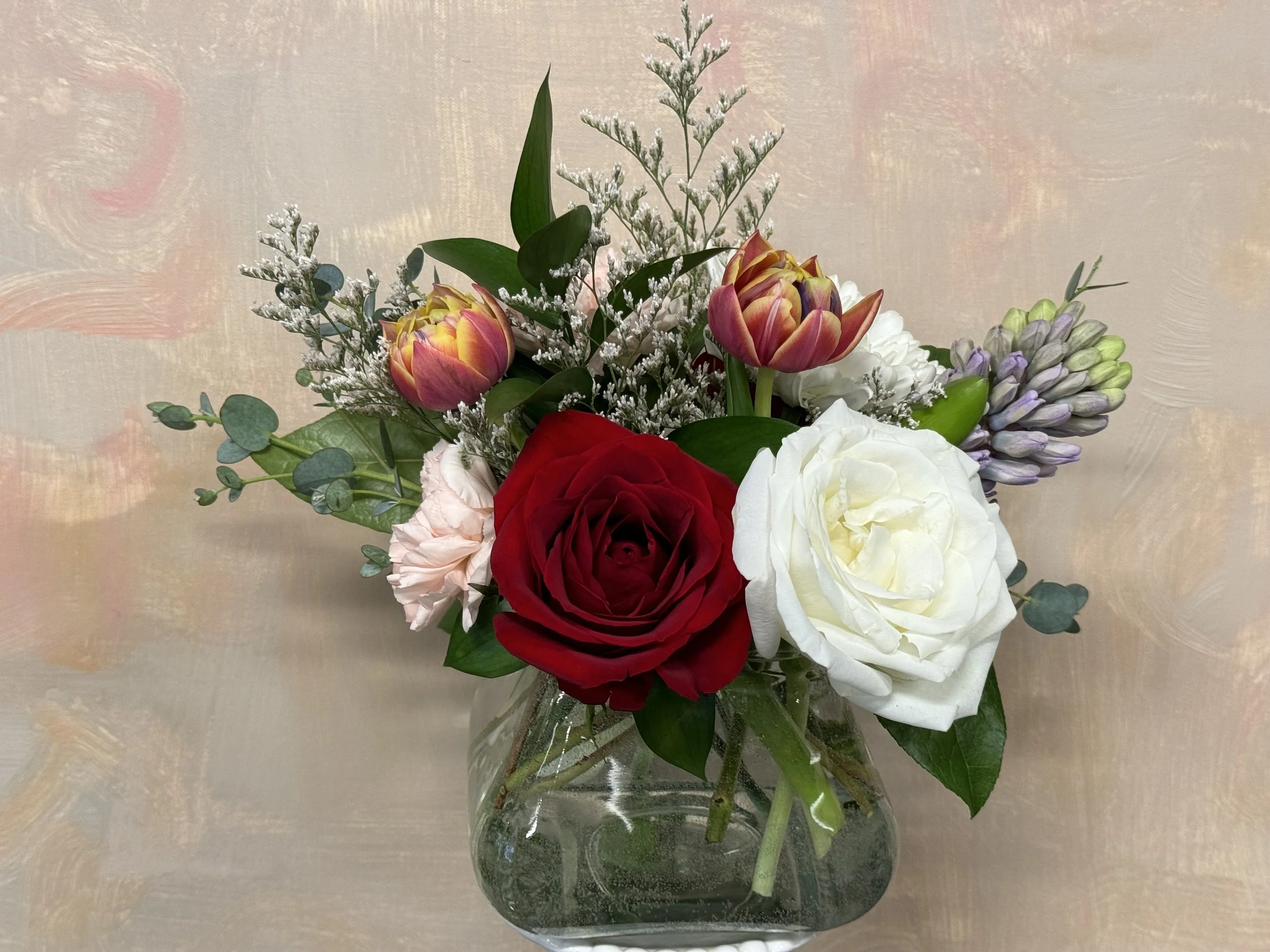 Valentine Flower Arrangement made by Indianapolis florist