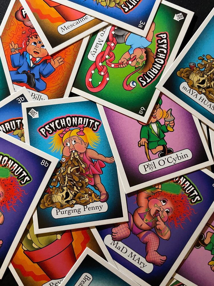 Psychonauts Trading cards — martytattoos Psychonauts Trading cards — martytattoos