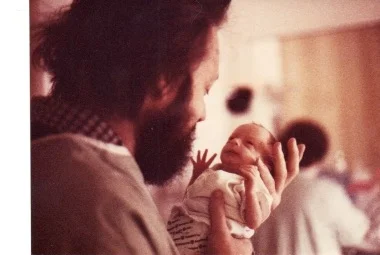  John with Kendra at 6 weeks