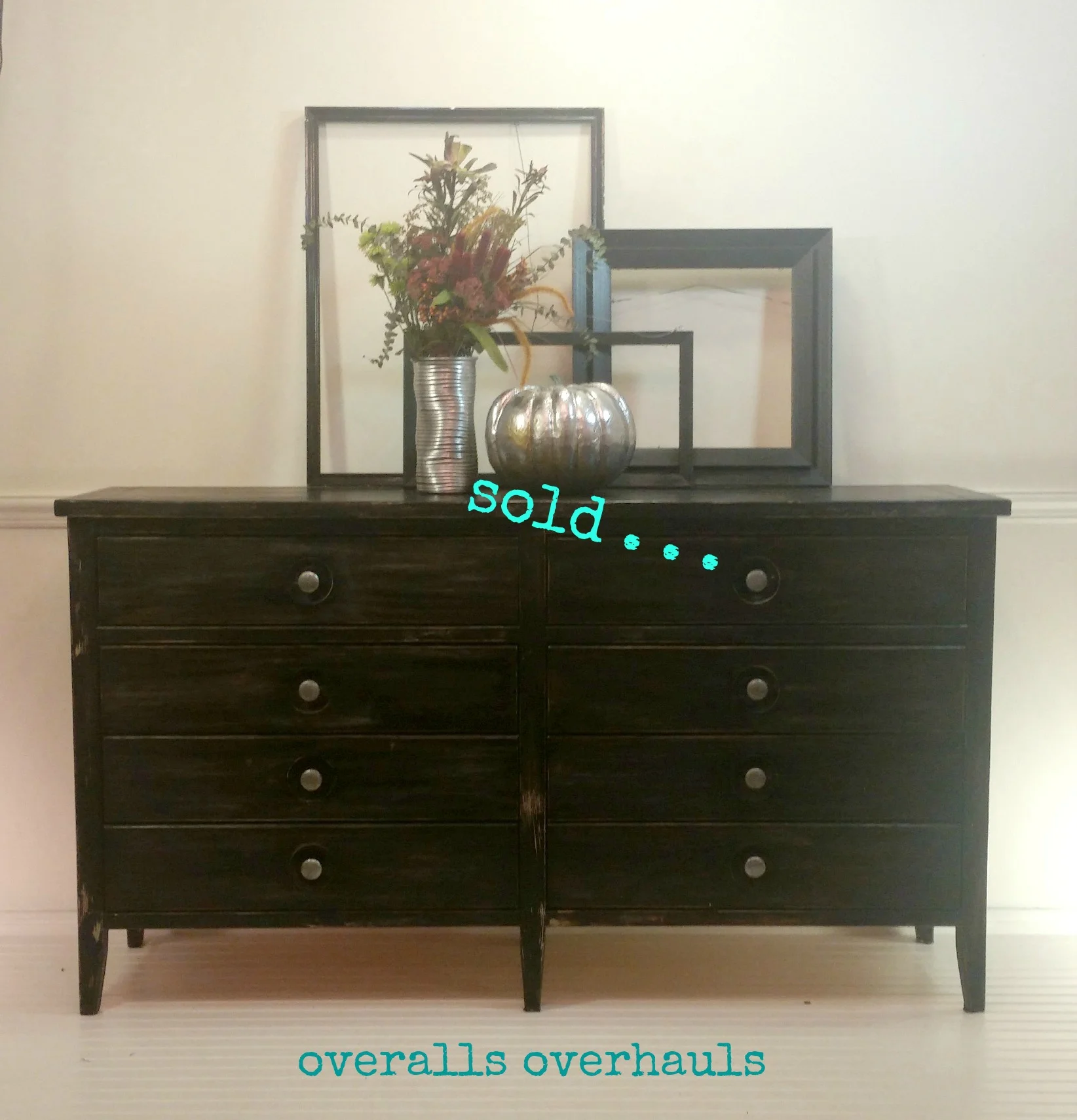 Distressed buffet / dresser / console. Unavailable. Finish can be recreated on a piece you own or on a piece I help you find.